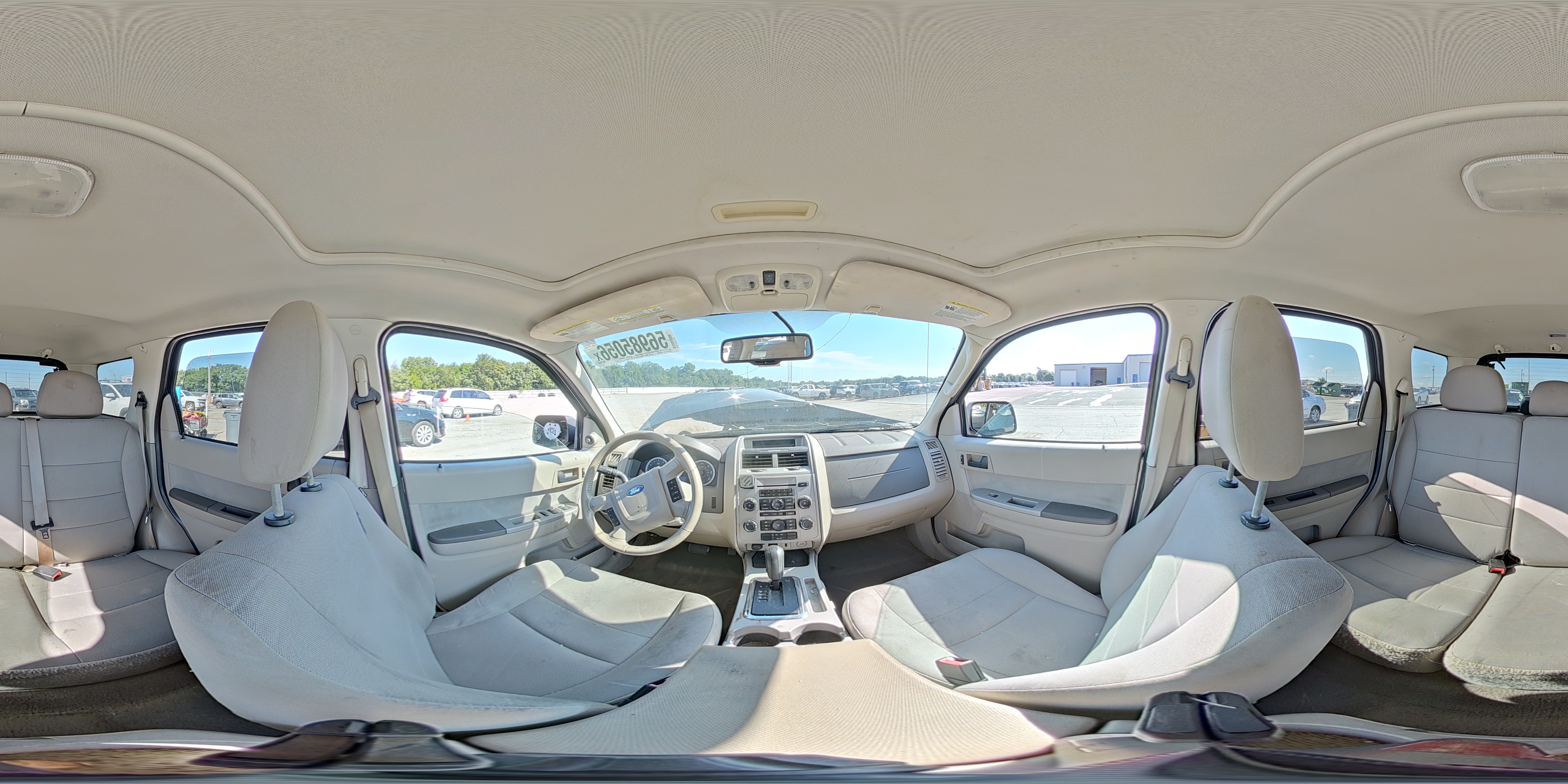 2010 Ford Escape Xlt Gray vin: 1FMCU0DG7AKD45407