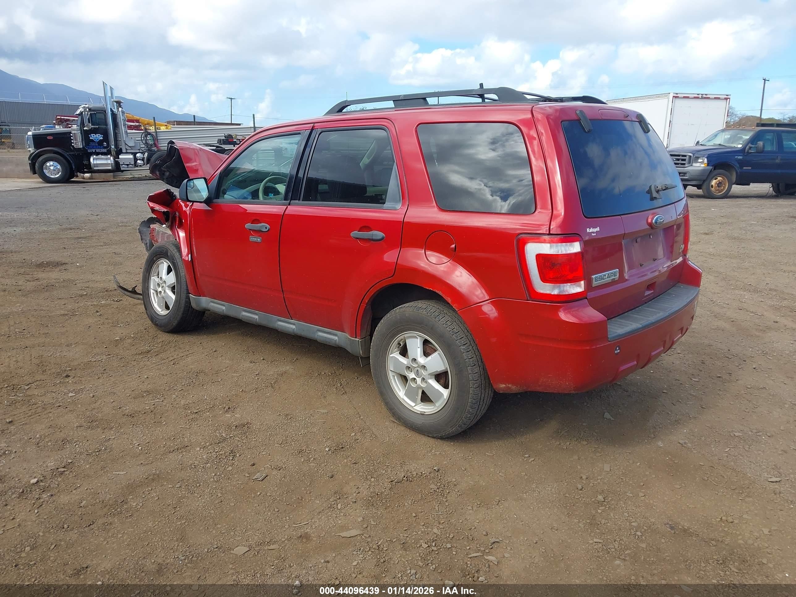 2010 Ford Escape Xlt Red vin: 1FMCU0DG7AKD45858