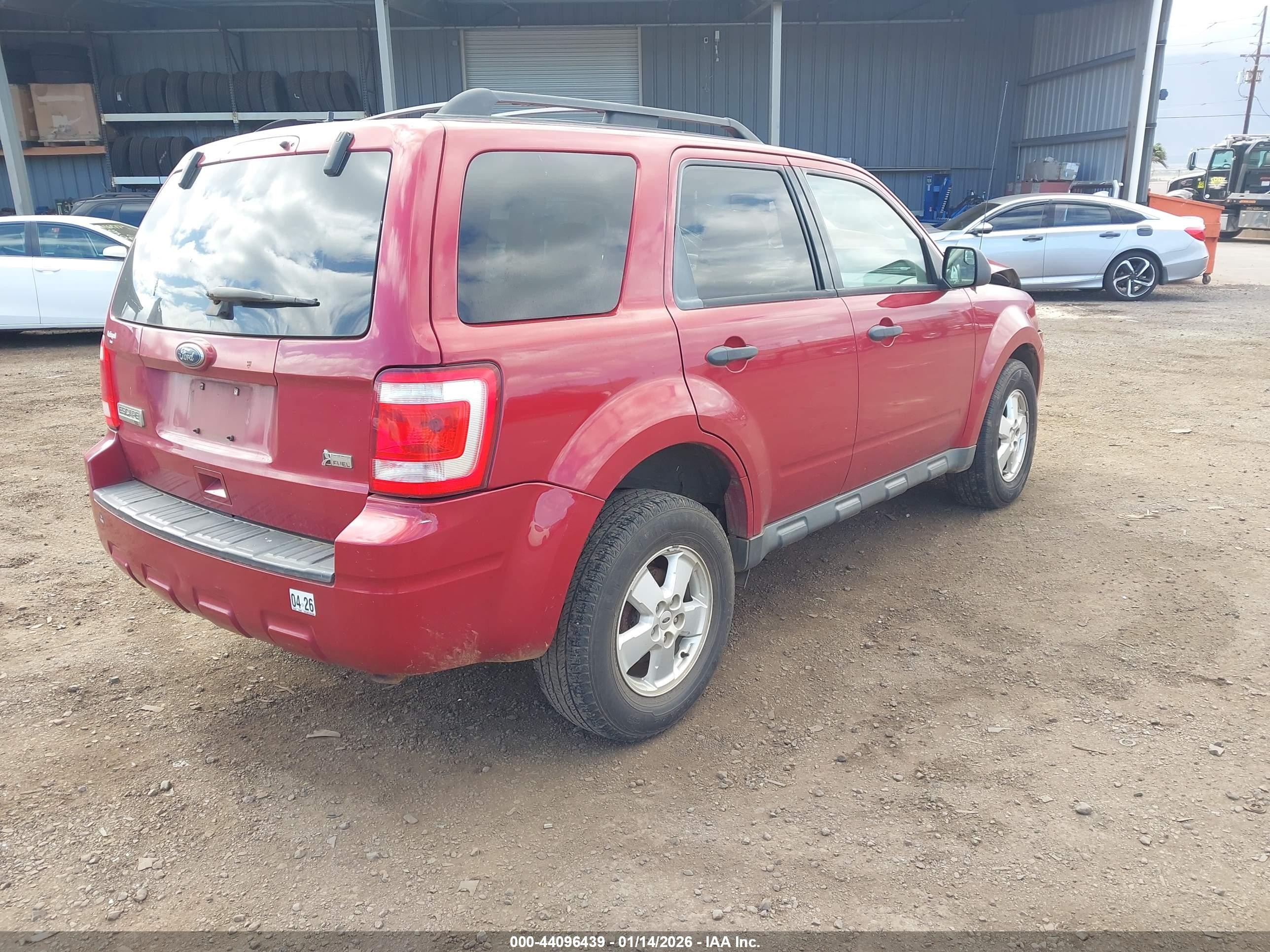 2010 Ford Escape Xlt Red vin: 1FMCU0DG7AKD45858