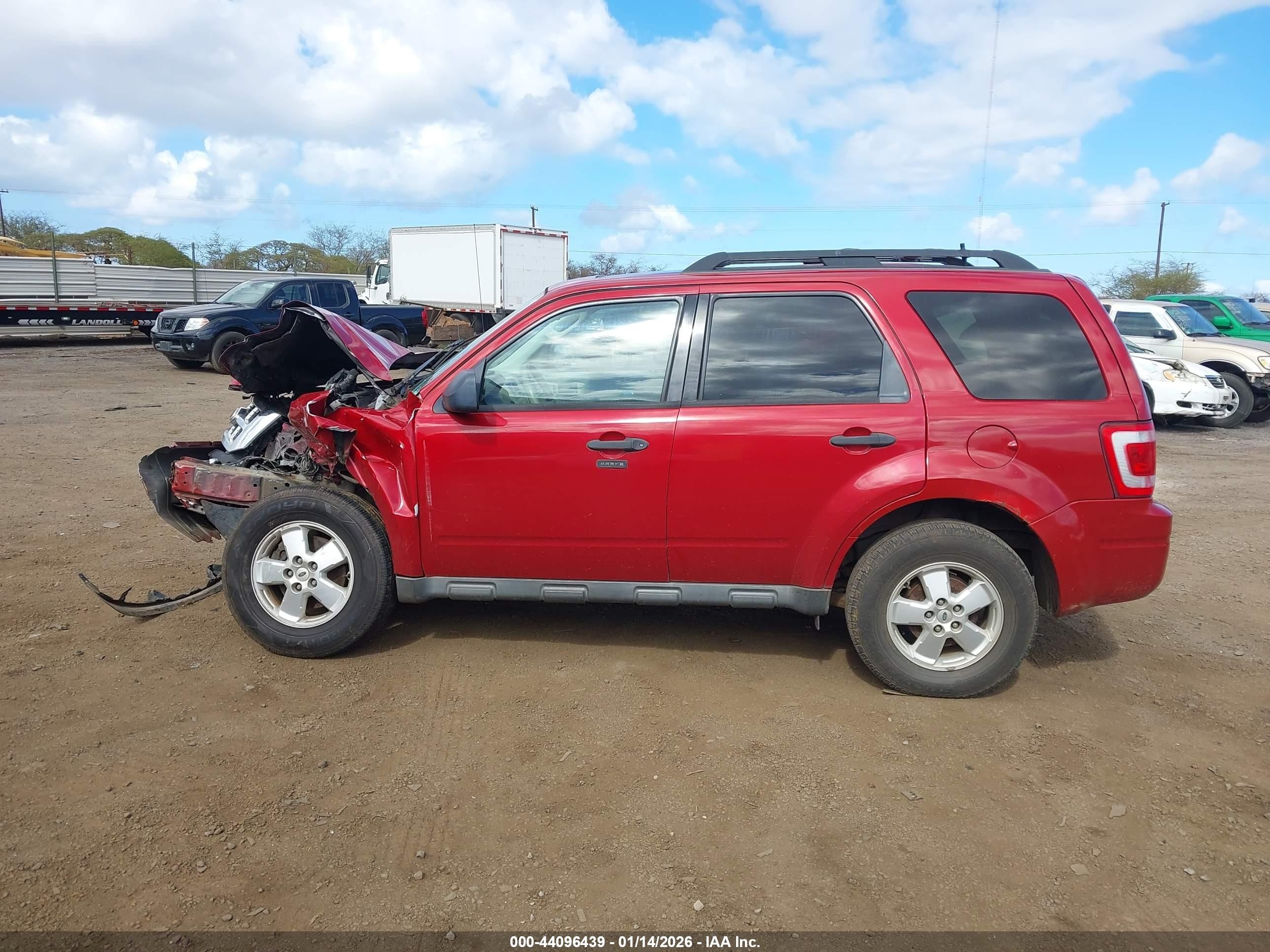 2010 Ford Escape Xlt Red vin: 1FMCU0DG7AKD45858