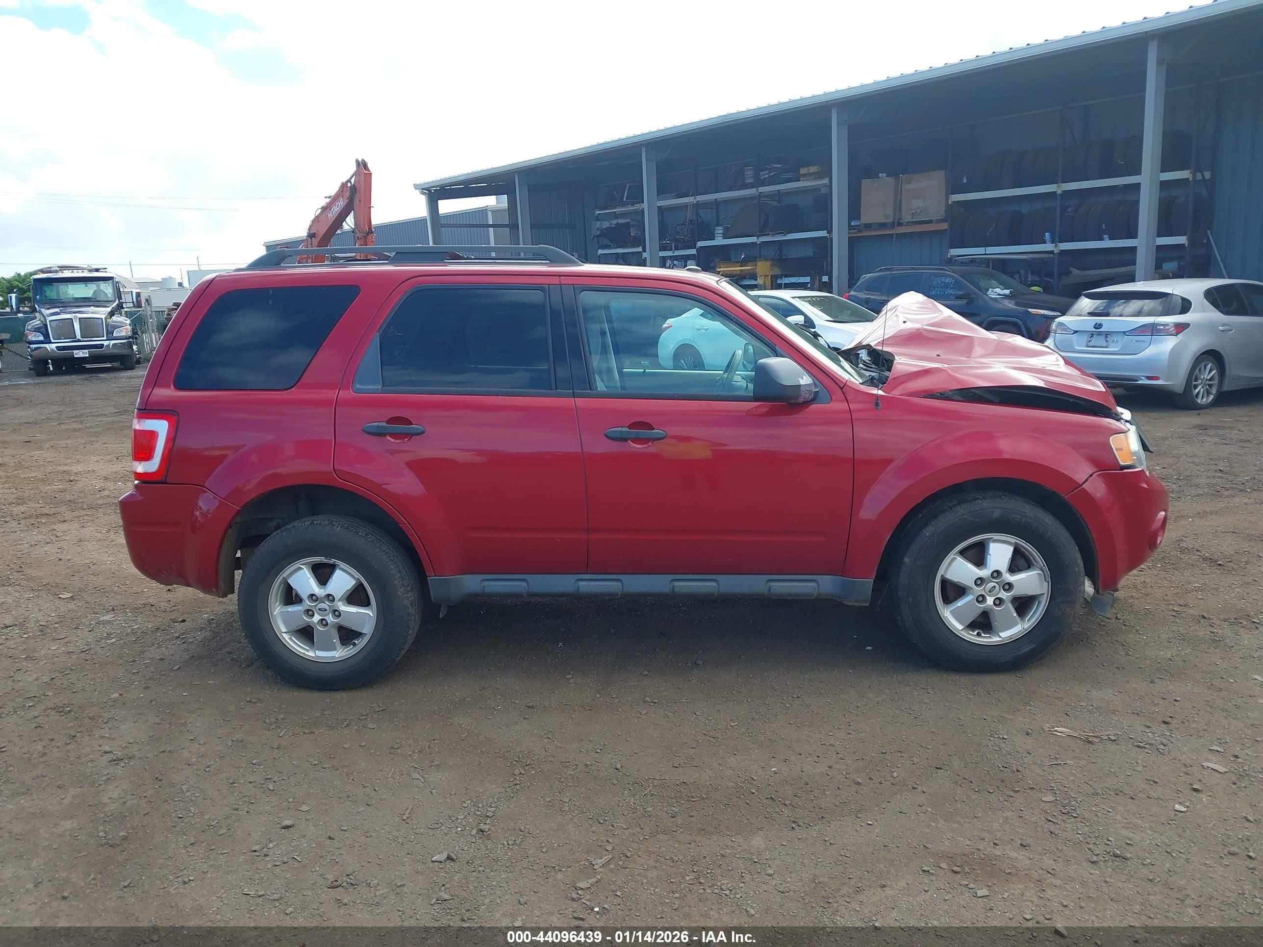 2010 Ford Escape Xlt Red vin: 1FMCU0DG7AKD45858