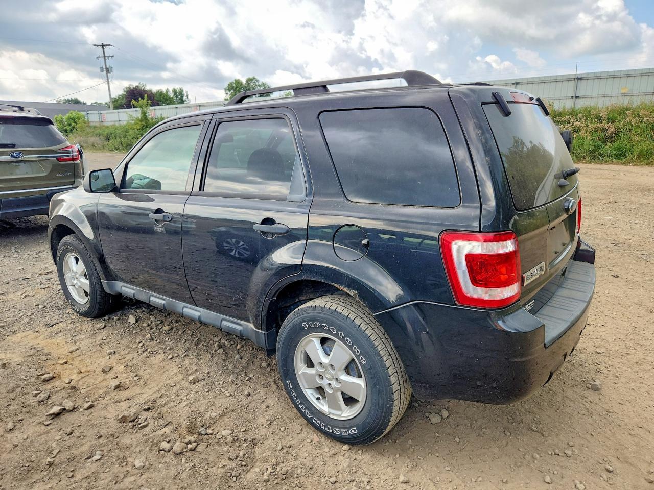 2011 Ford Escape Xlt Black vin: 1FMCU0DG7BKB27176