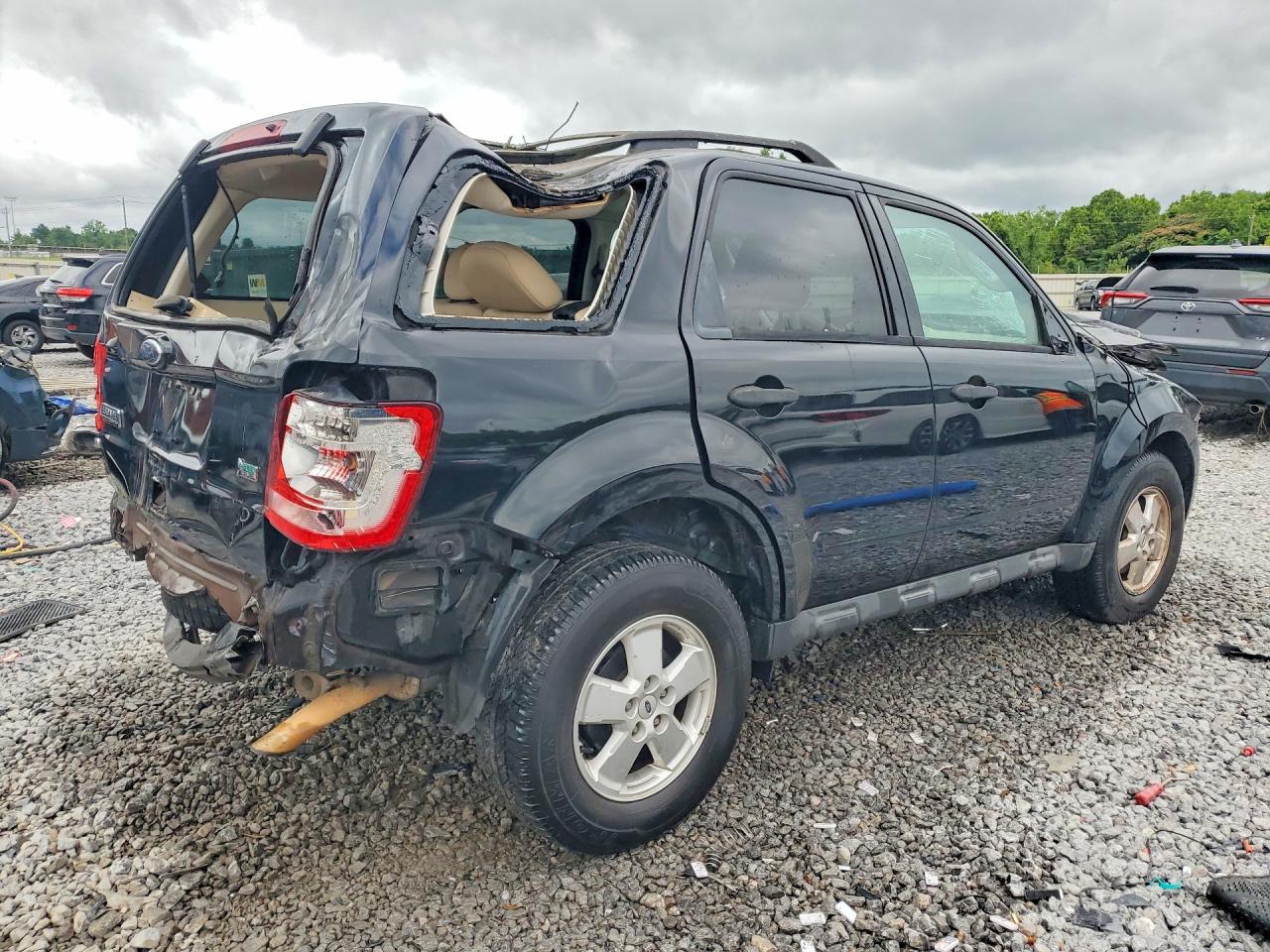 2012 Ford Escape Xlt Черный vin: 1FMCU0DG7CKA71323
