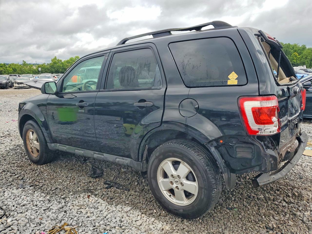 2012 Ford Escape Xlt Черный vin: 1FMCU0DG7CKA71323