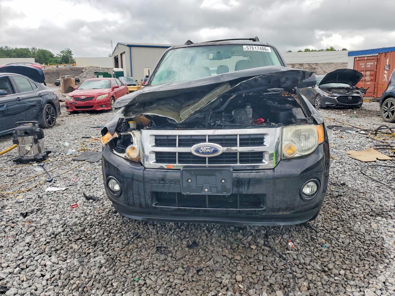 2012 Ford Escape Xlt Черный vin: 1FMCU0DG7CKA71323