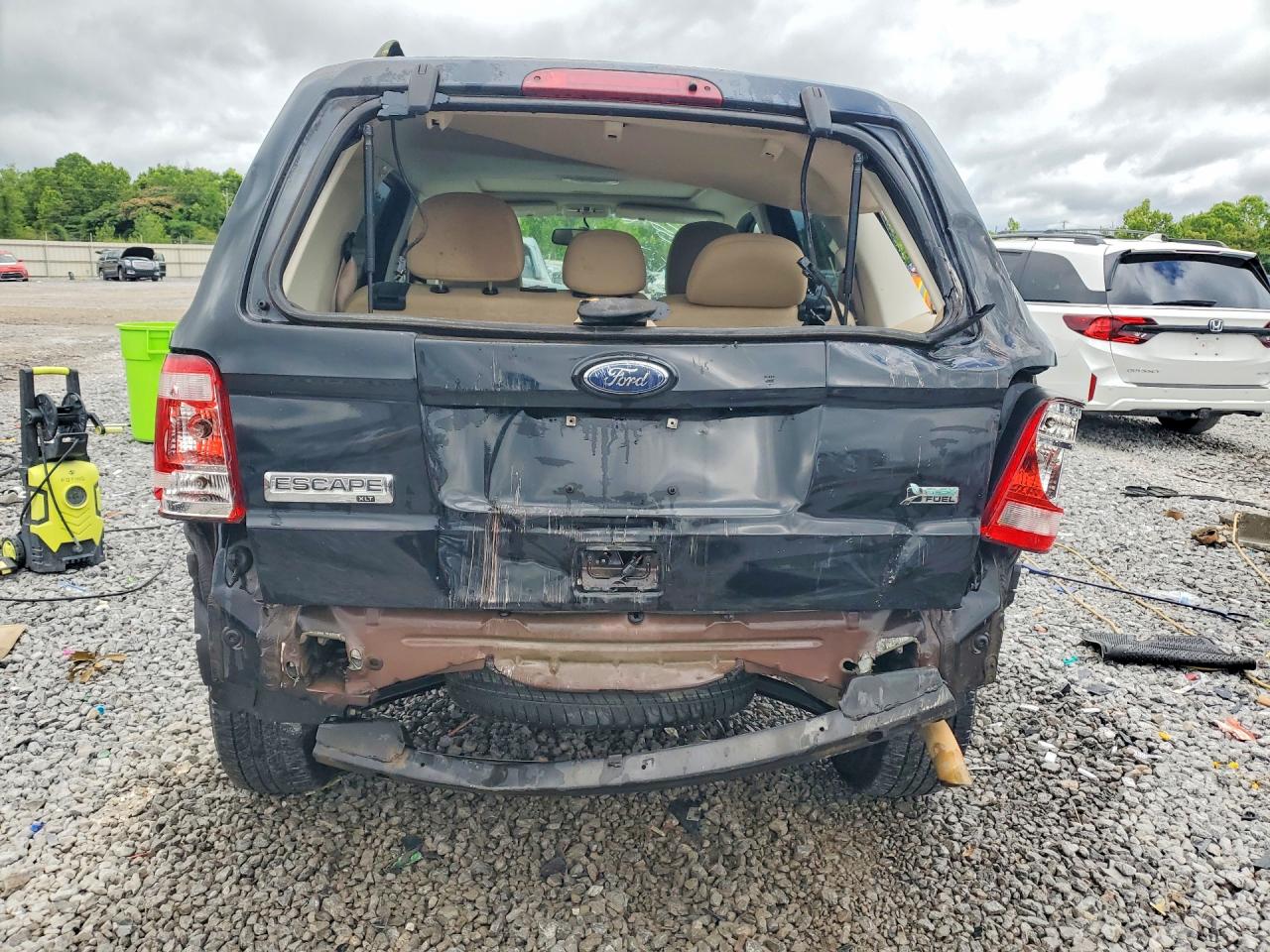 2012 Ford Escape Xlt Черный vin: 1FMCU0DG7CKA71323