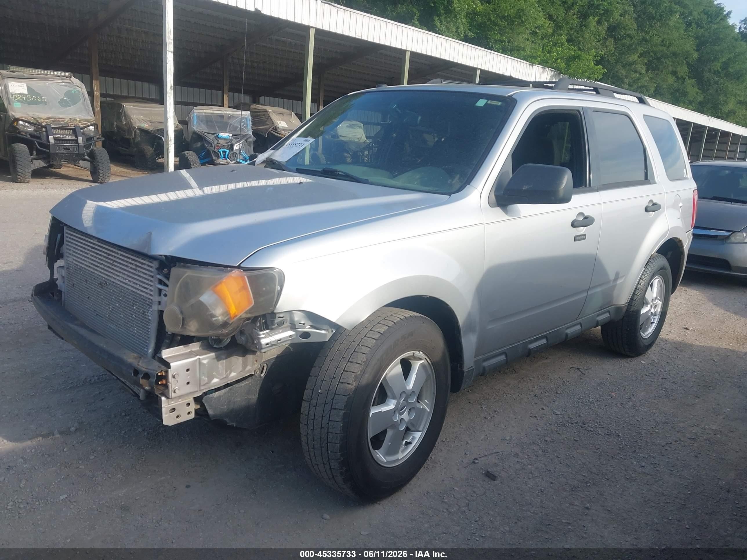 2012 Ford Escape Xlt Silver vin: 1FMCU0DG7CKA92835