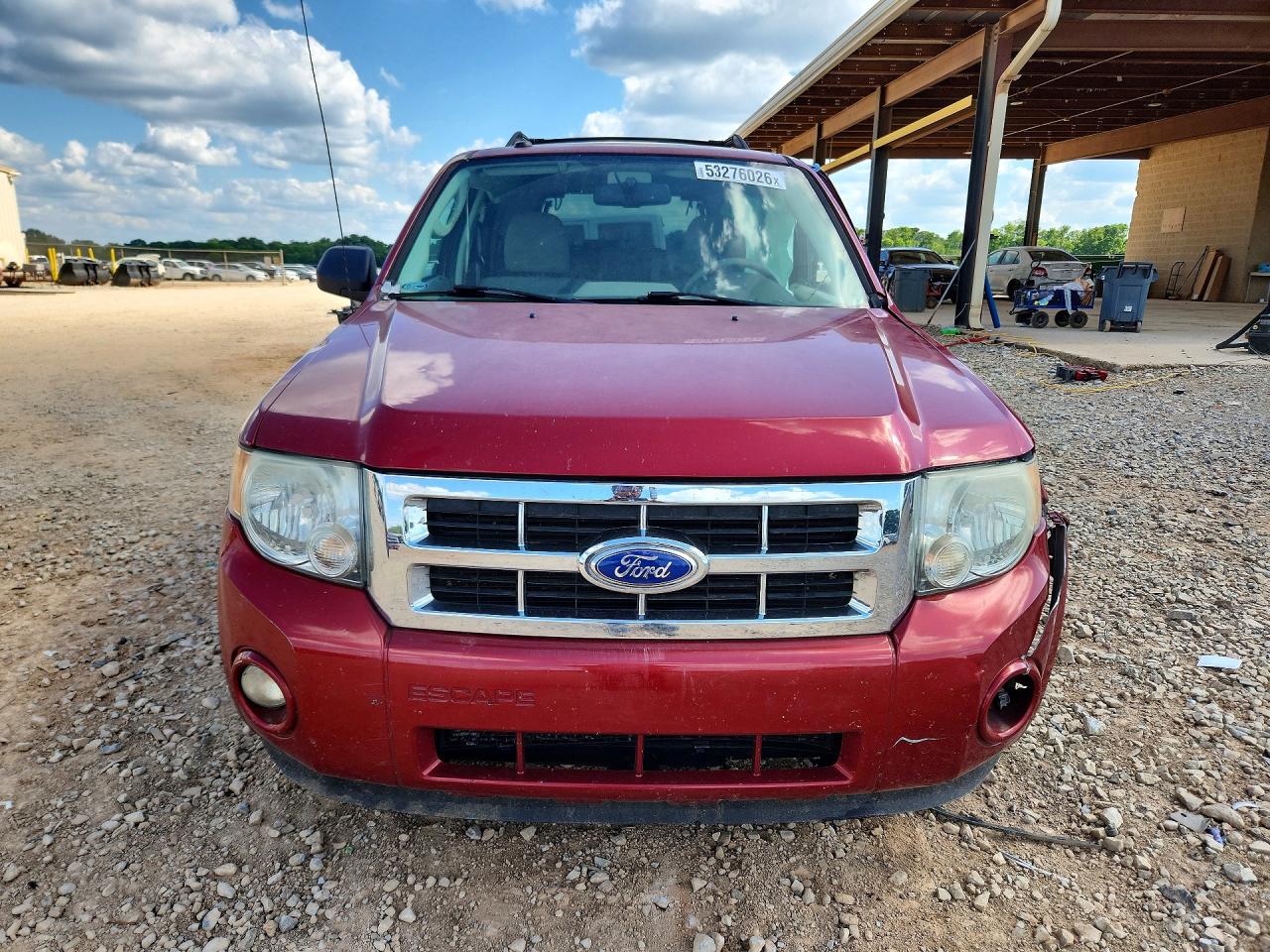 2012 Ford Escape Xlt Red vin: 1FMCU0DG7CKC13170