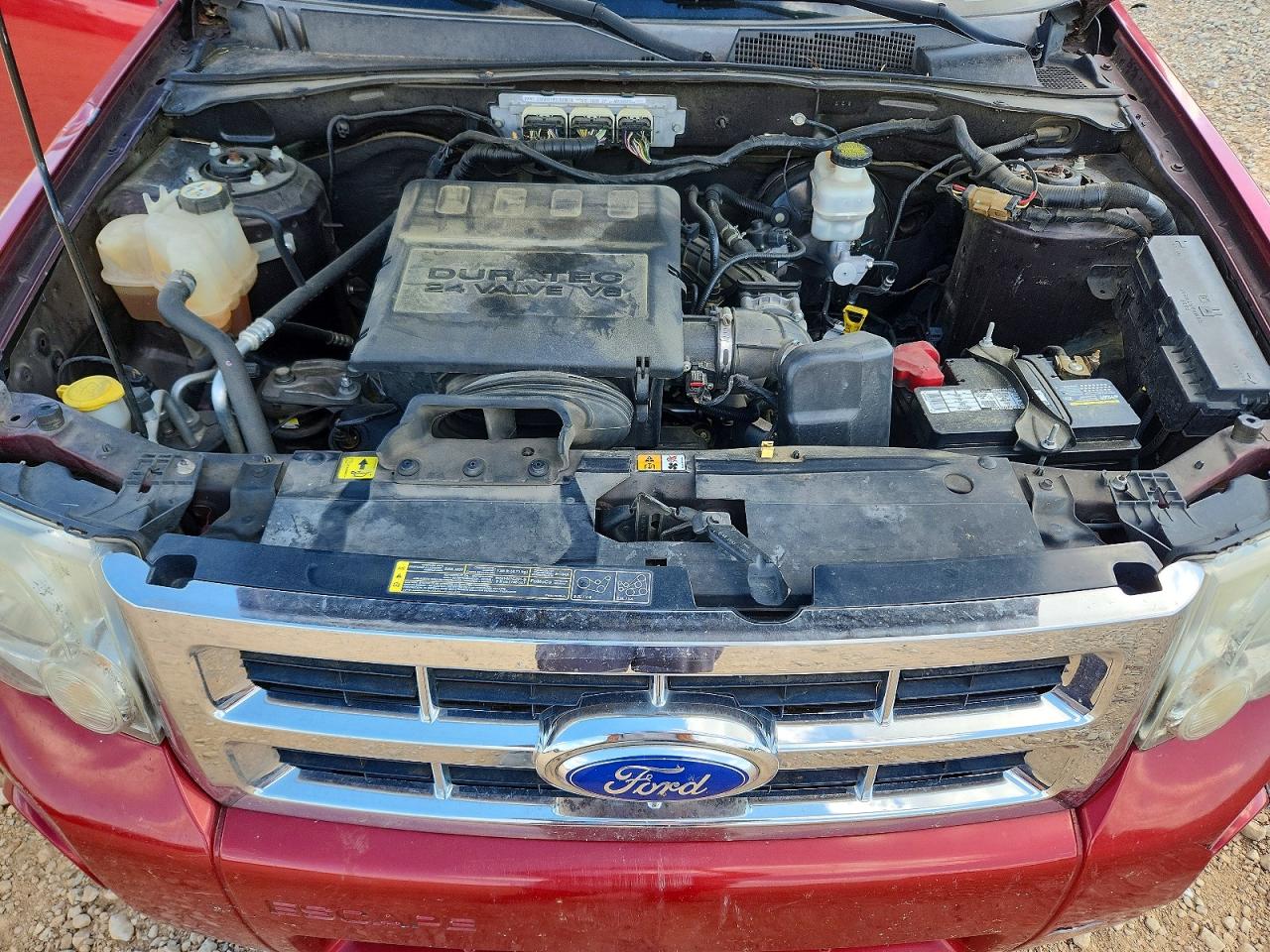 2012 Ford Escape Xlt Red vin: 1FMCU0DG7CKC13170