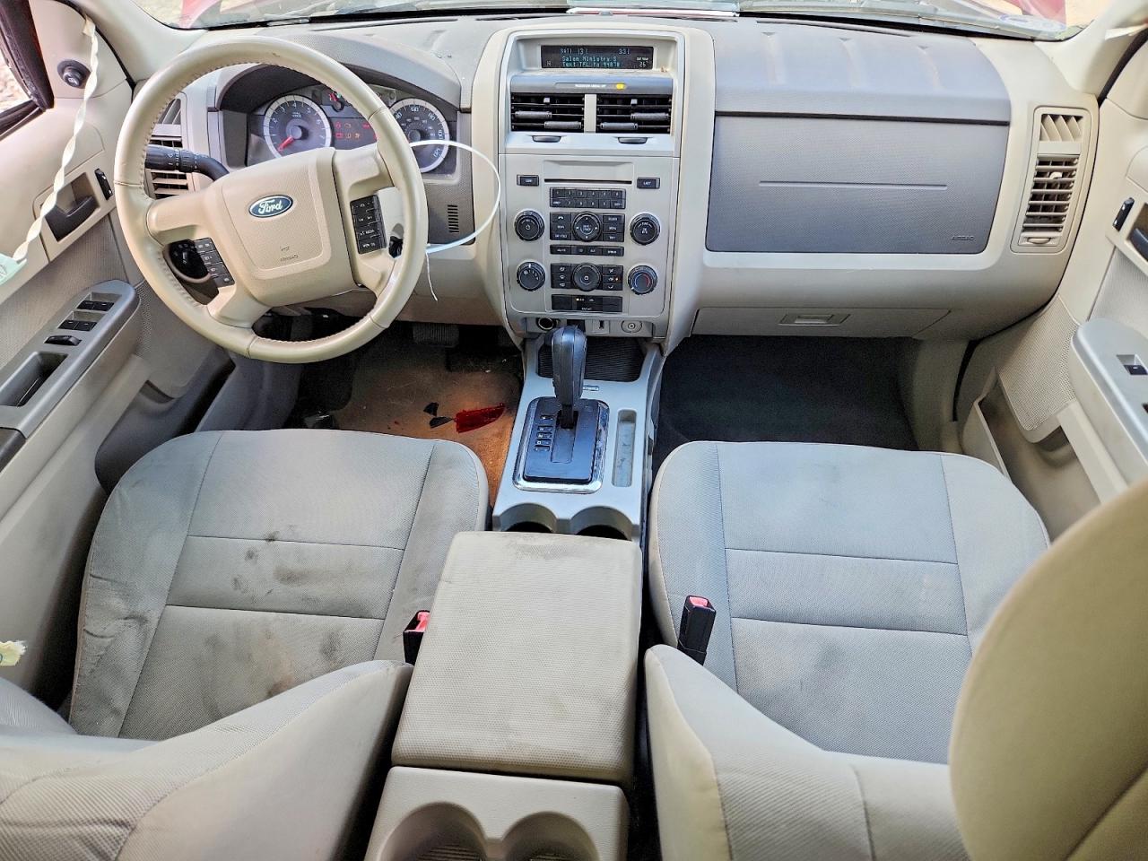 2012 Ford Escape Xlt Red vin: 1FMCU0DG7CKC13170