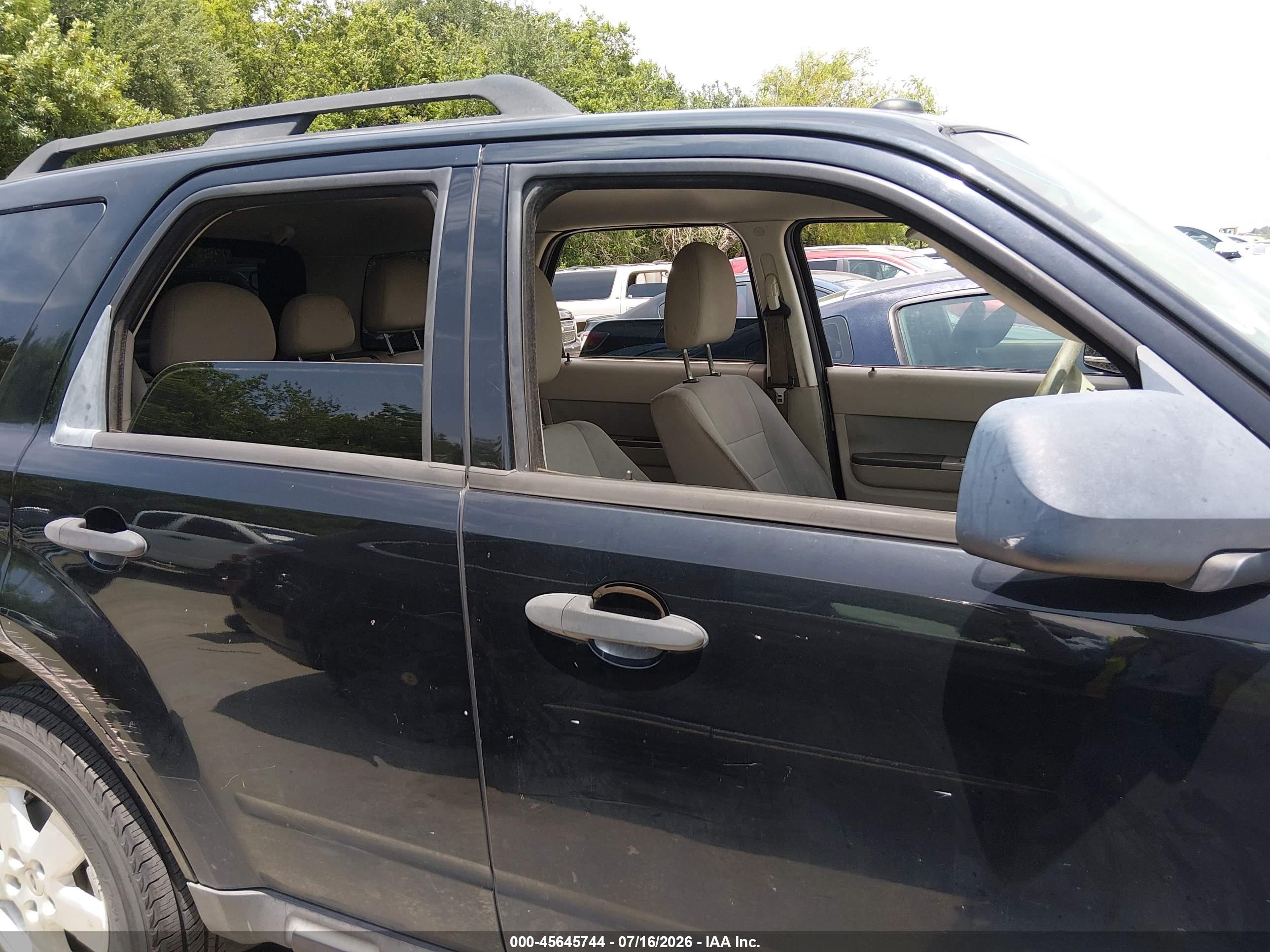 2012 Ford Escape Xlt Black vin: 1FMCU0DG7CKC81534