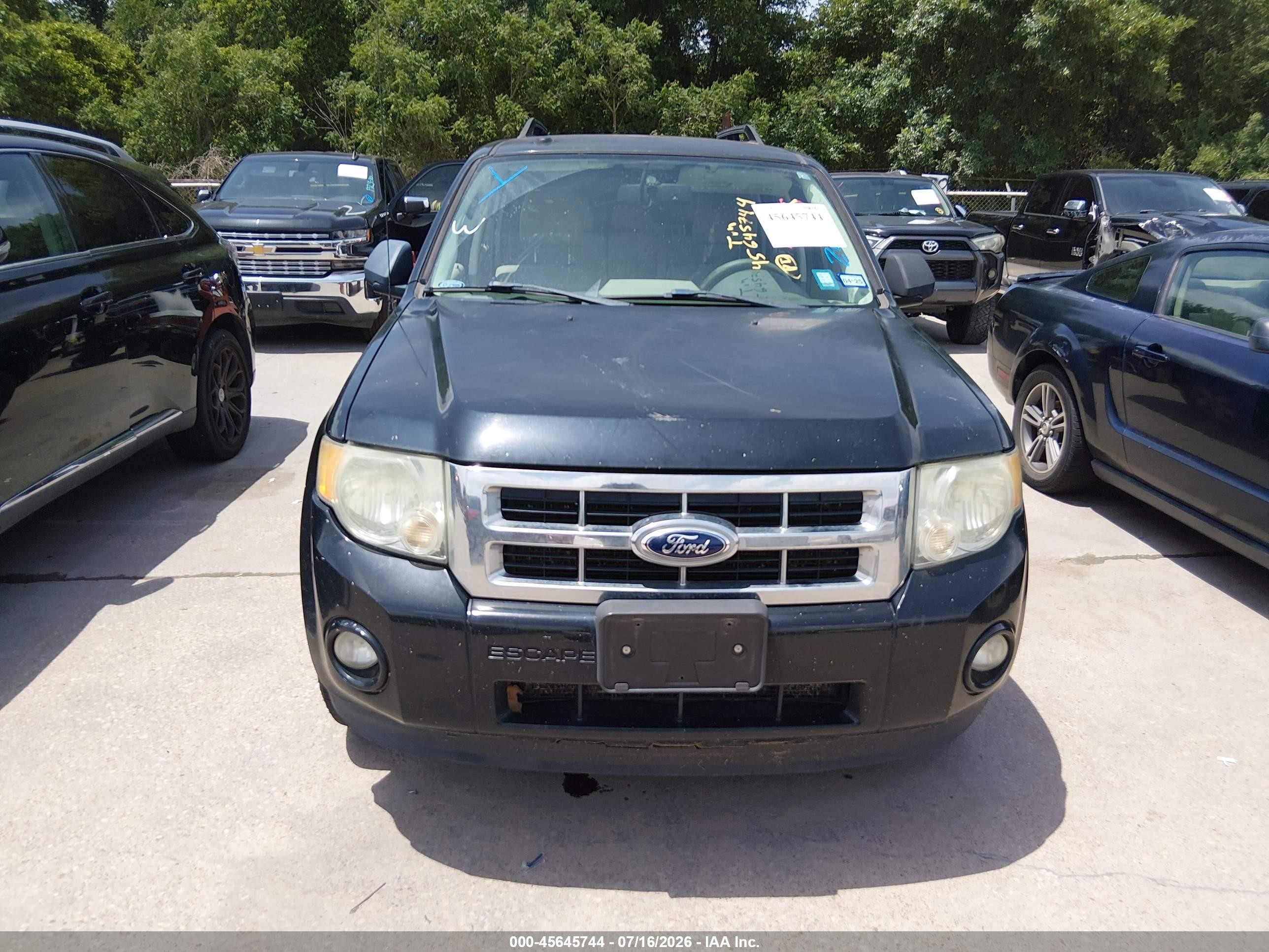 2012 Ford Escape Xlt Black vin: 1FMCU0DG7CKC81534