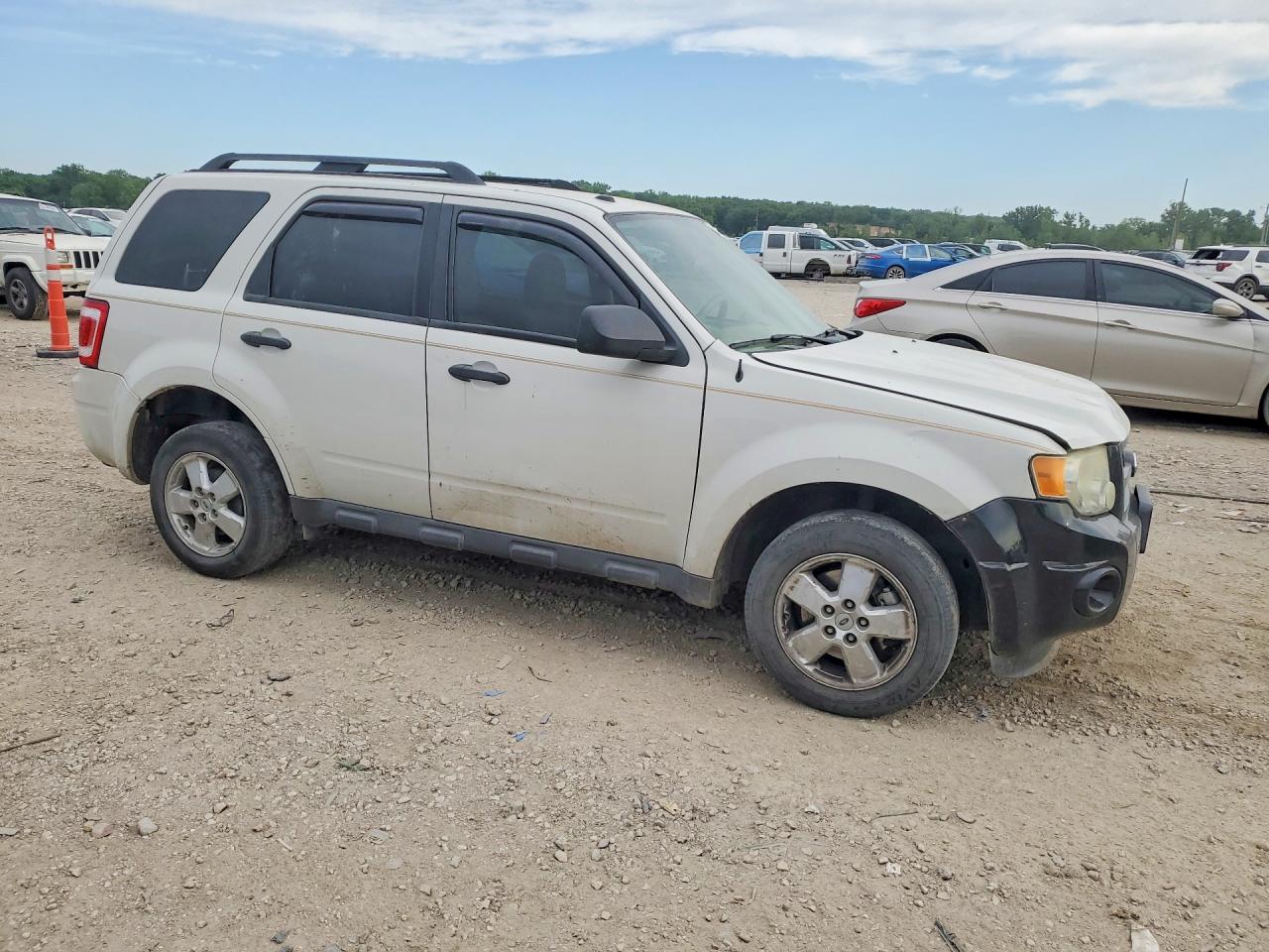 2010 Ford Escape Xlt Белый vin: 1FMCU0DG8AKA15159
