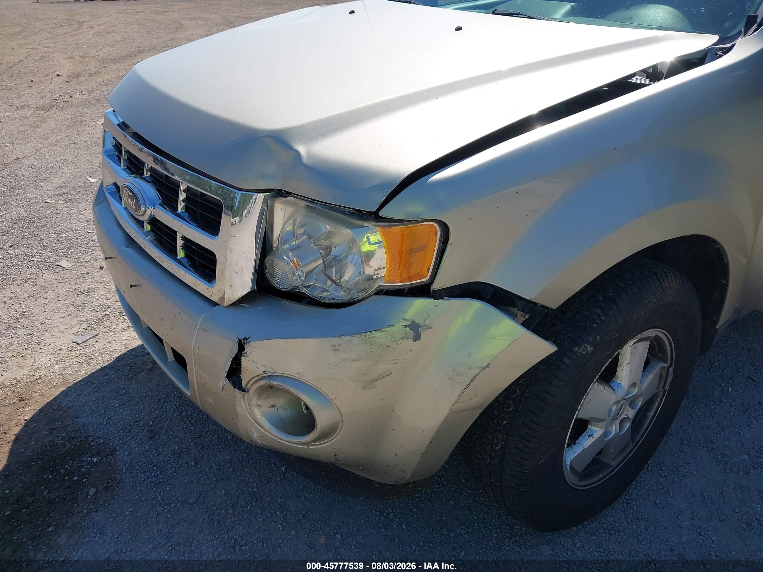 2010 Ford Escape Xlt Gold vin: 1FMCU0DG8AKC28984