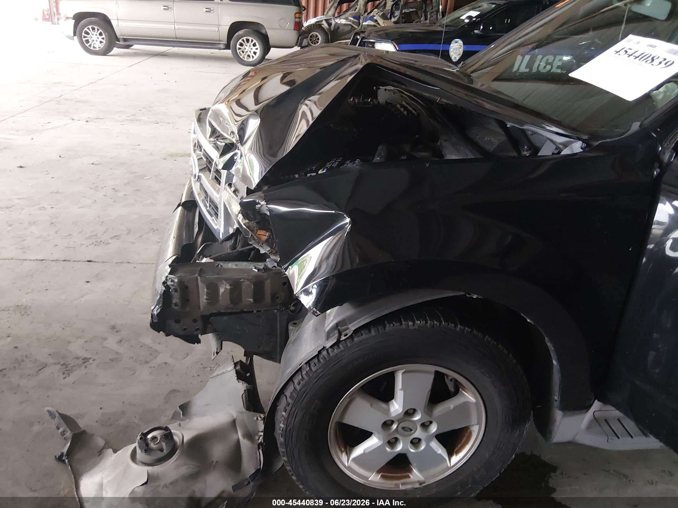 2010 Ford Escape Xlt Black vin: 1FMCU0DG8AKC75772