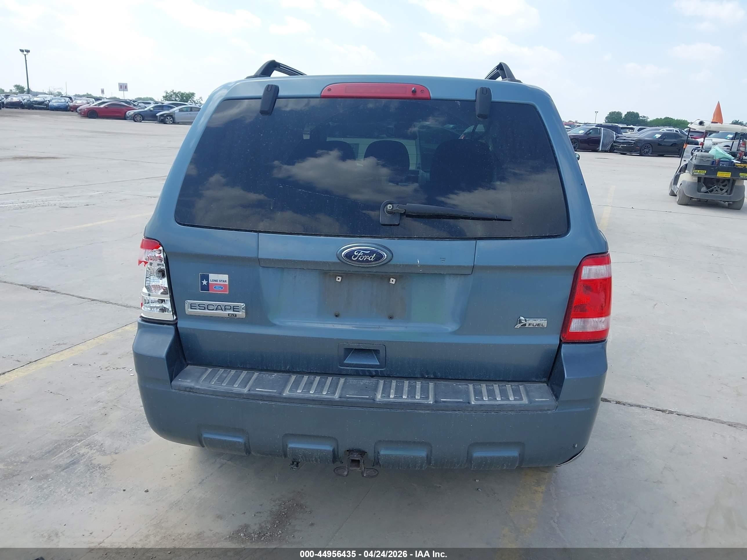 2010 Ford Escape Xlt Blue vin: 1FMCU0DG8AKD45254