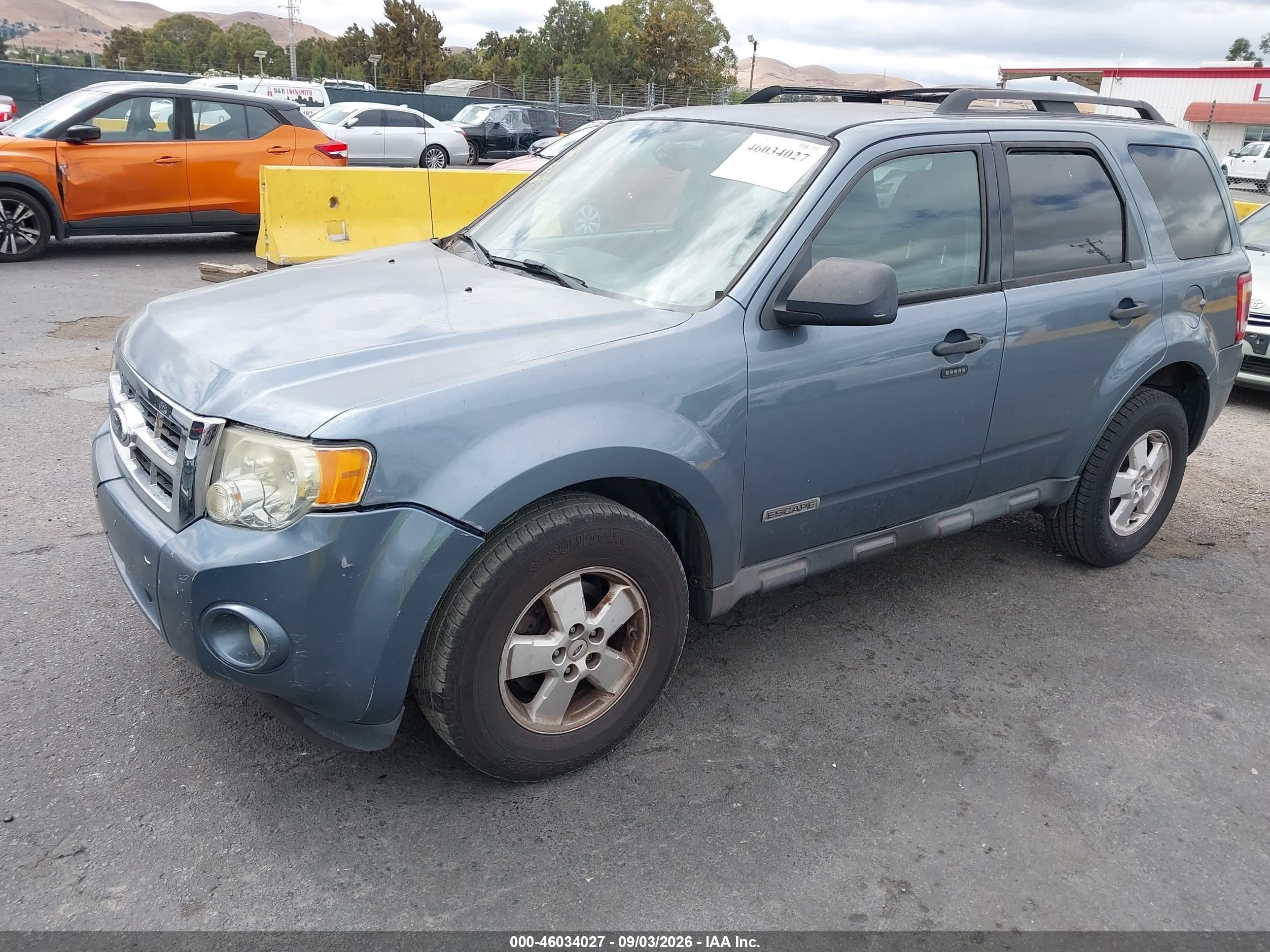 2011 Ford Escape Xlt Light Blue vin: 1FMCU0DG8BKA08472