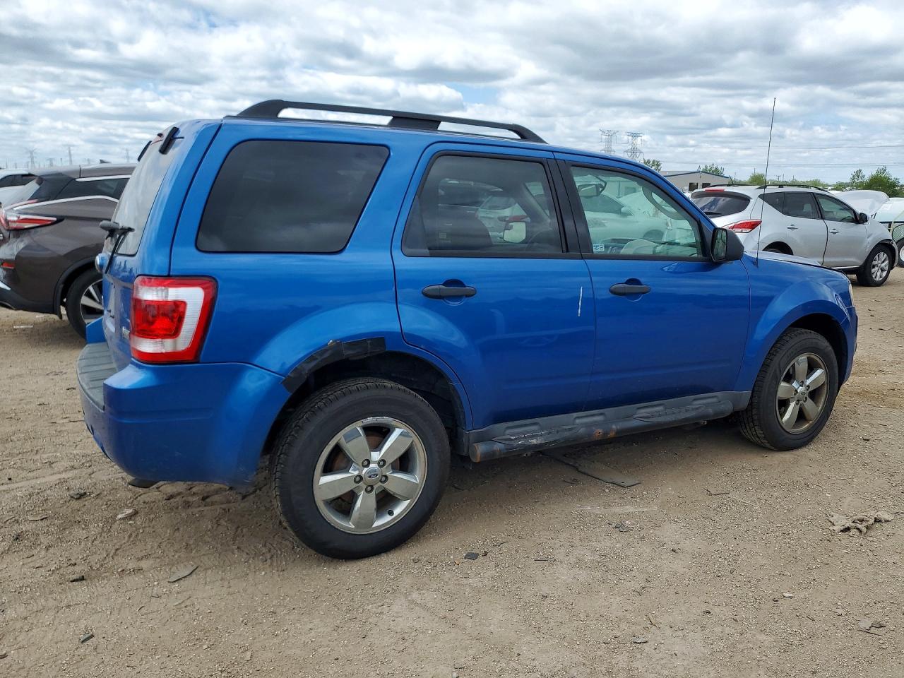 2011 Ford Escape Xlt Blue vin: 1FMCU0DG8BKA13087