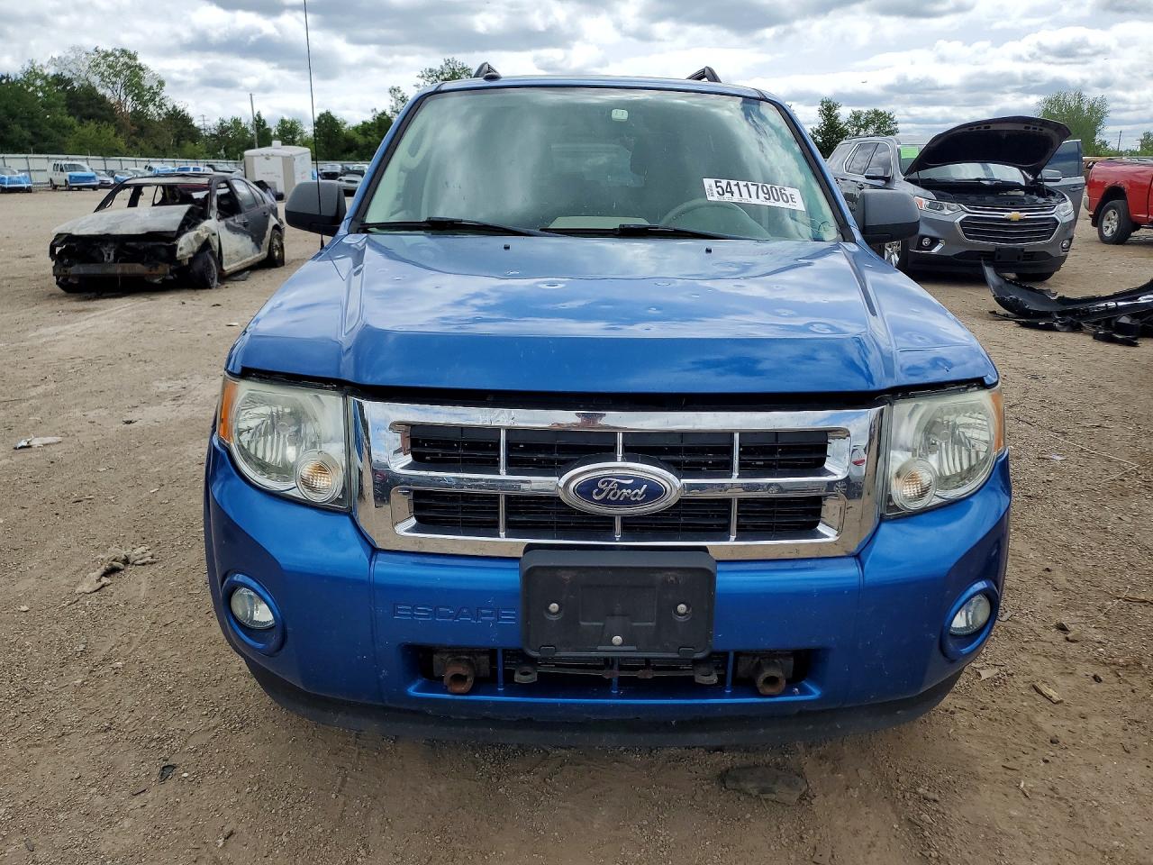 2011 Ford Escape Xlt Blue vin: 1FMCU0DG8BKA13087