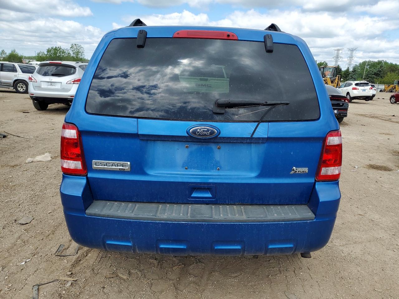 2011 Ford Escape Xlt Blue vin: 1FMCU0DG8BKA13087