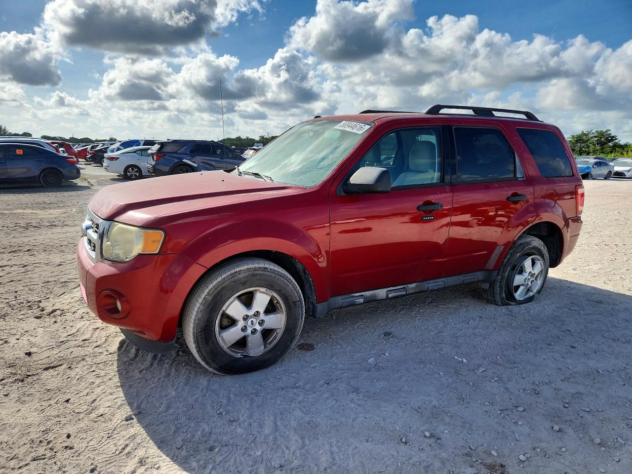 2011 Ford Escape Xlt Красный vin: 1FMCU0DG8BKA53122