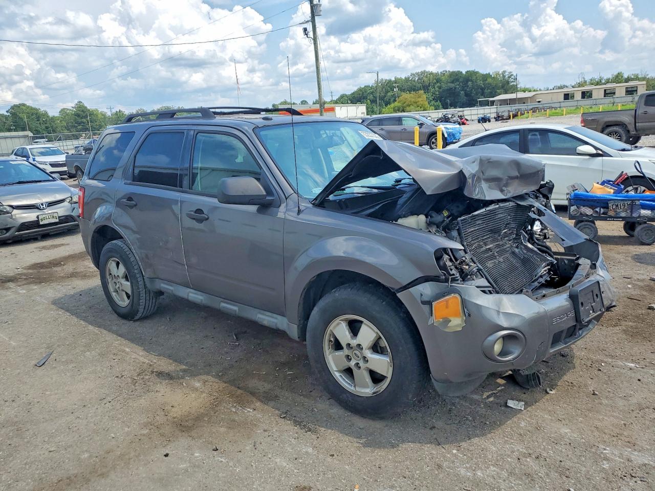 2011 Ford Escape Xlt Gray vin: 1FMCU0DG8BKC01981