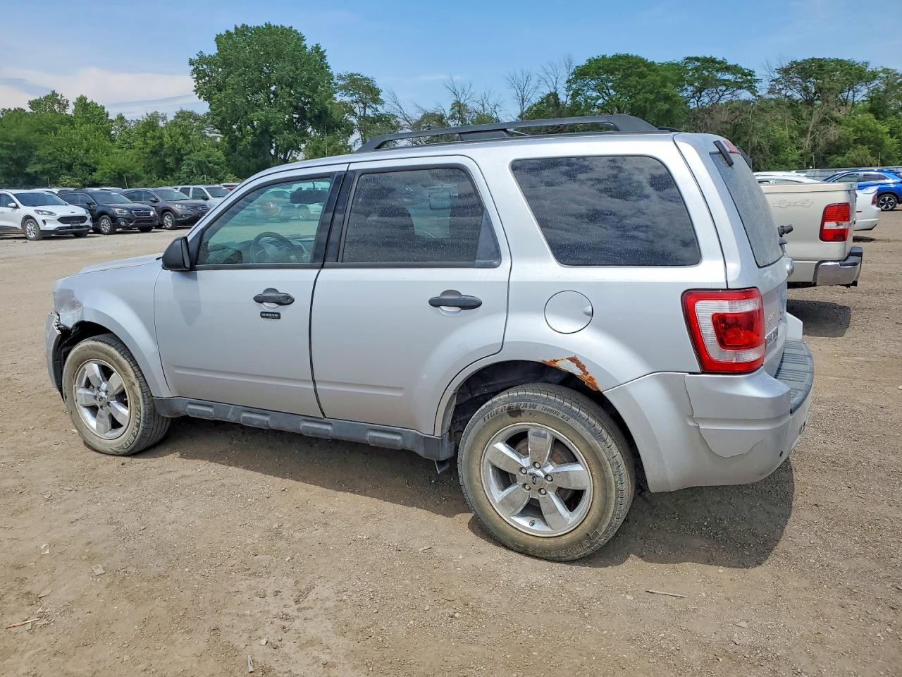 2012 Ford Escape Xlt Серебряный vin: 1FMCU0DG8CKC38949