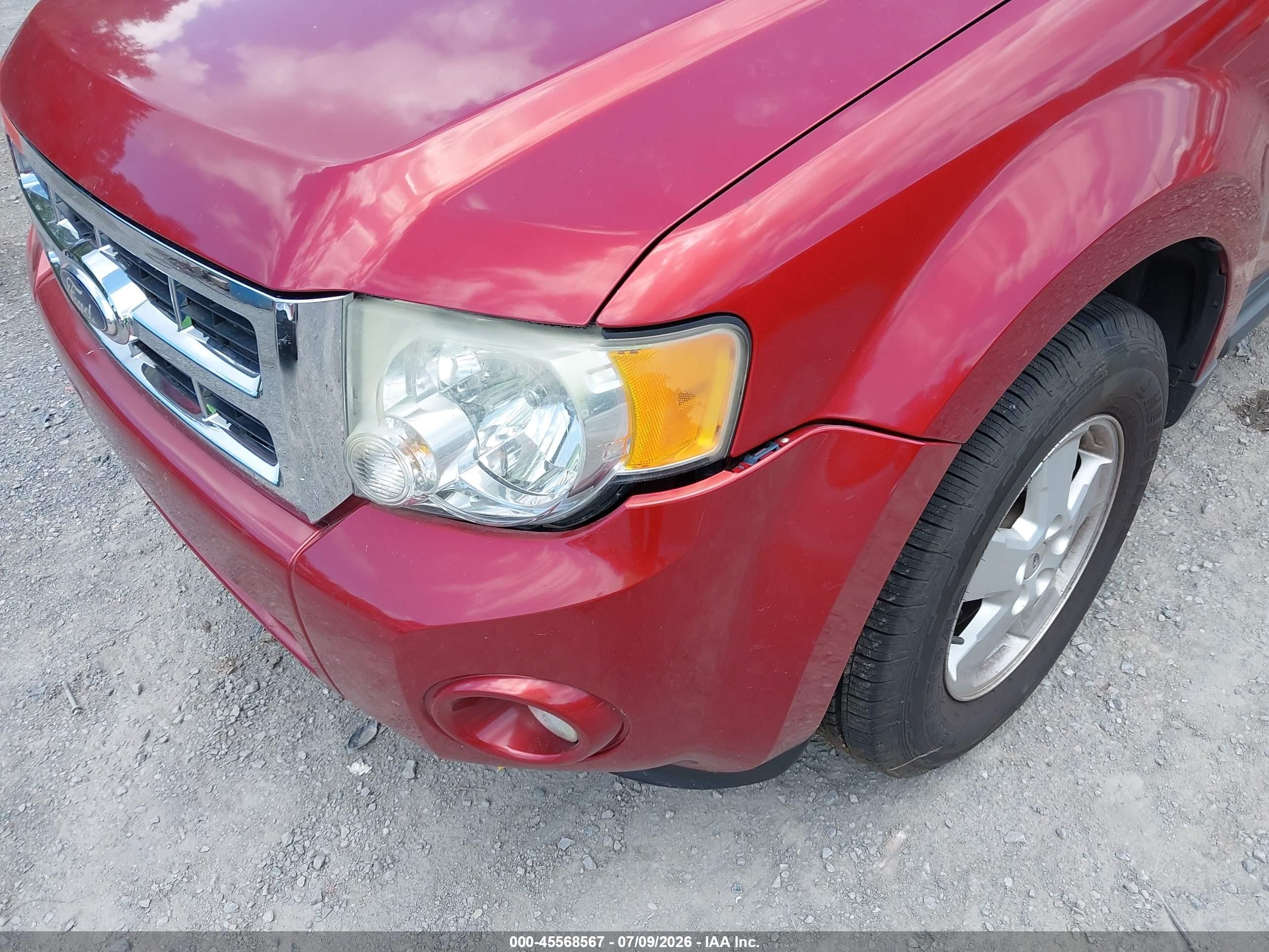 2012 Ford Escape Xlt Красный vin: 1FMCU0DG8CKC63429