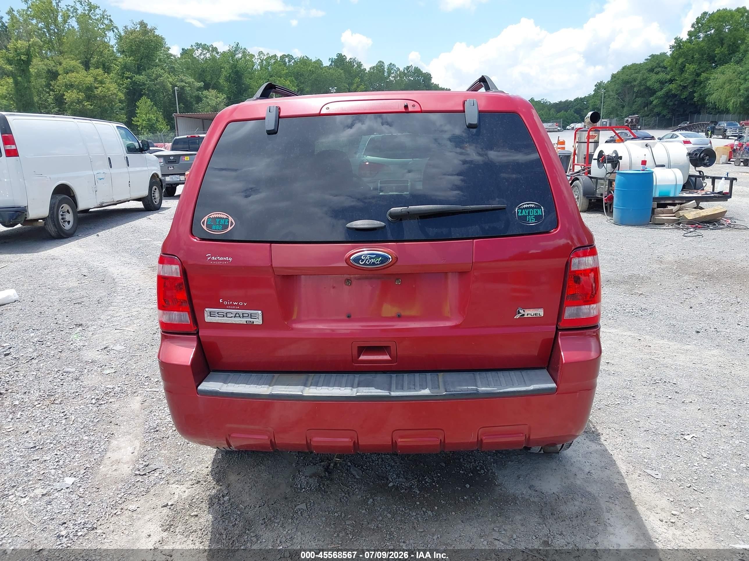 2012 Ford Escape Xlt Красный vin: 1FMCU0DG8CKC63429