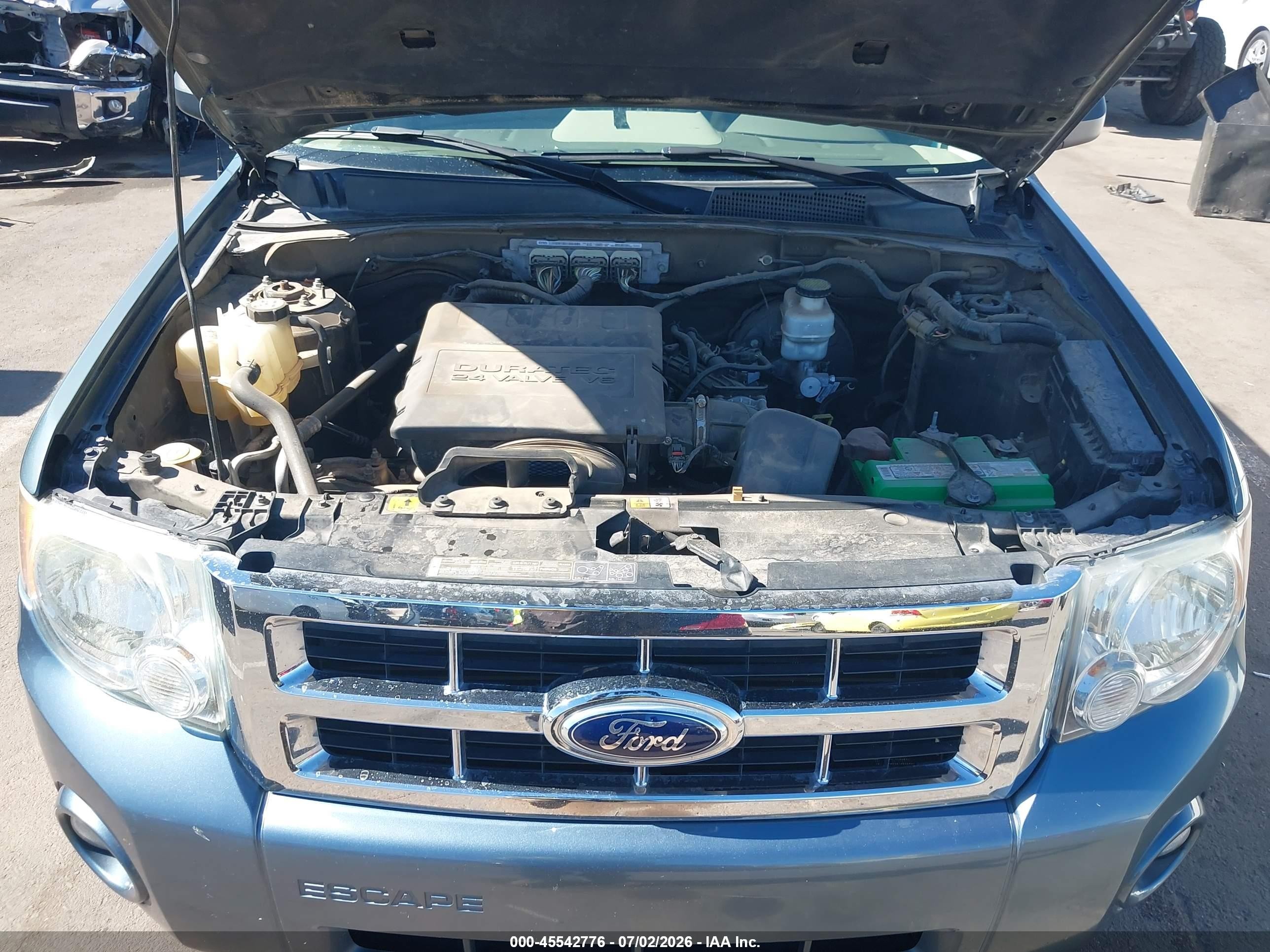 2012 Ford Escape Xlt Blue vin: 1FMCU0DG8CKC69991