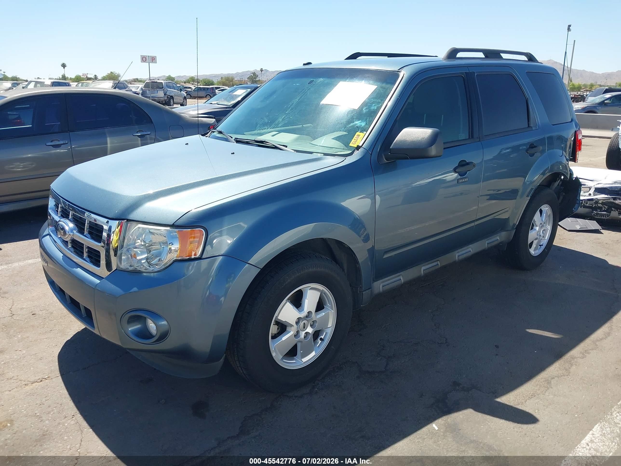 2012 Ford Escape Xlt Blue vin: 1FMCU0DG8CKC69991