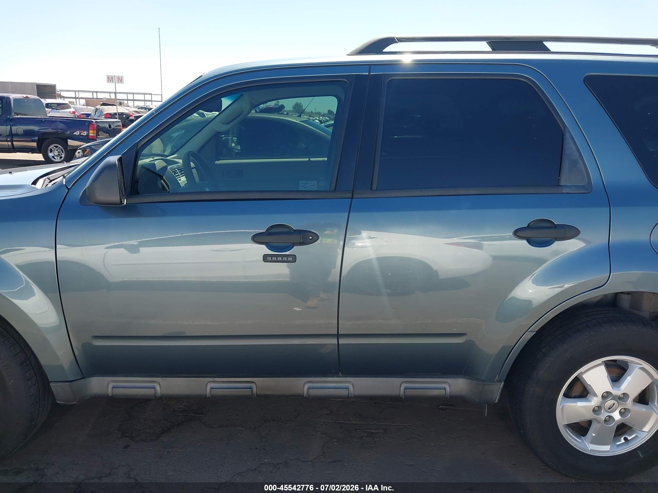 2012 Ford Escape Xlt Blue vin: 1FMCU0DG8CKC69991