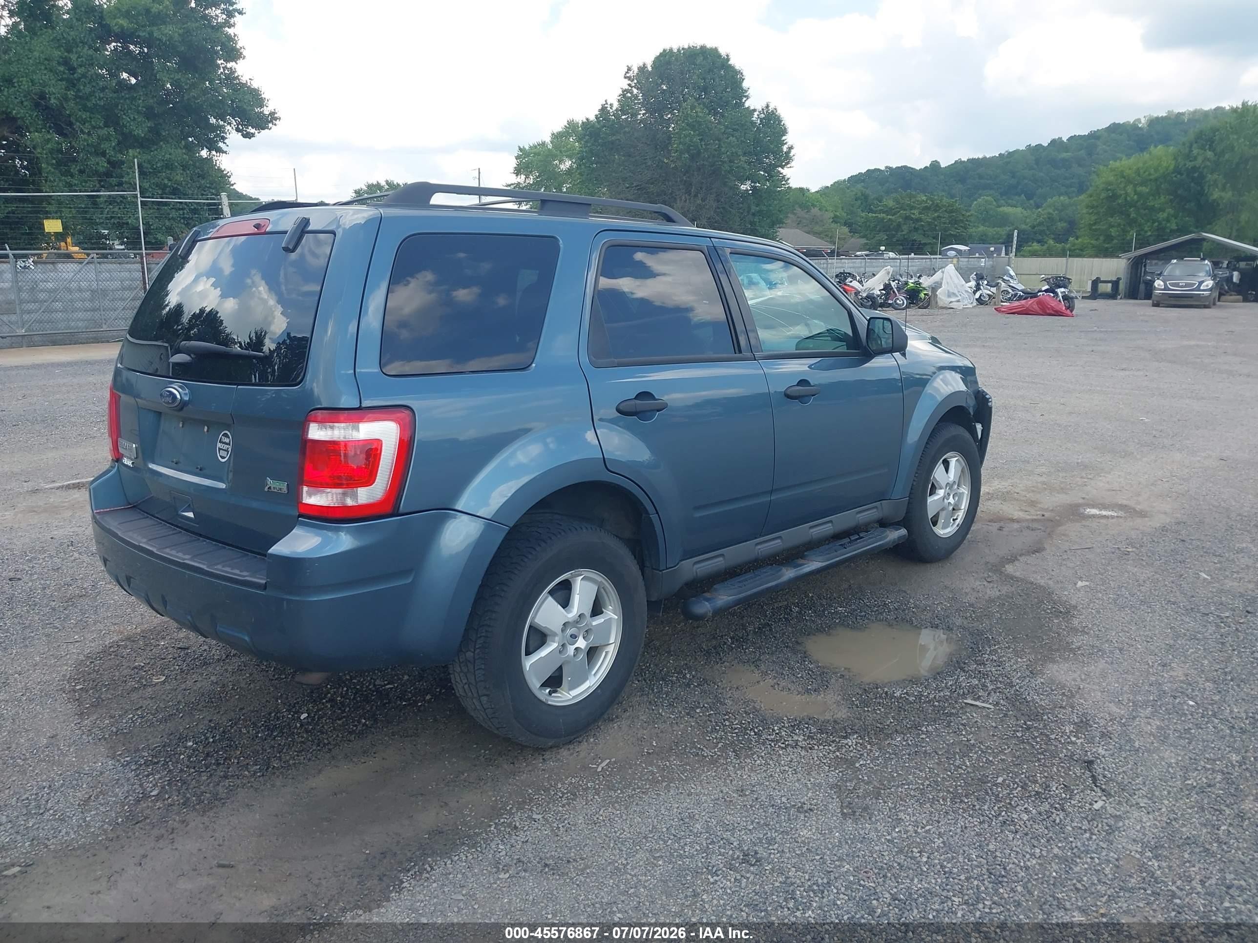 2012 Ford Escape Xlt Teal vin: 1FMCU0DG8CKC84751