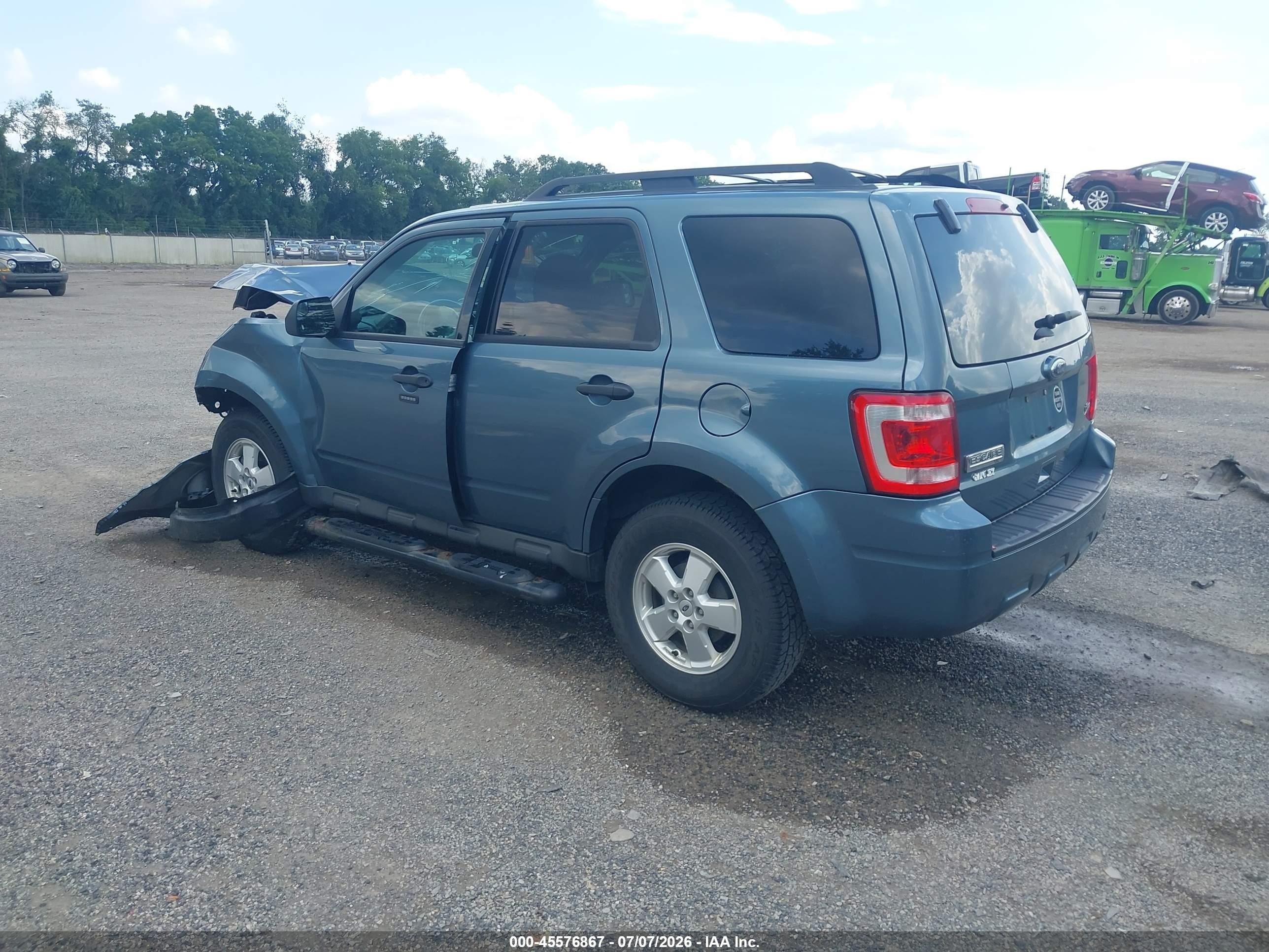 2012 Ford Escape Xlt Teal vin: 1FMCU0DG8CKC84751