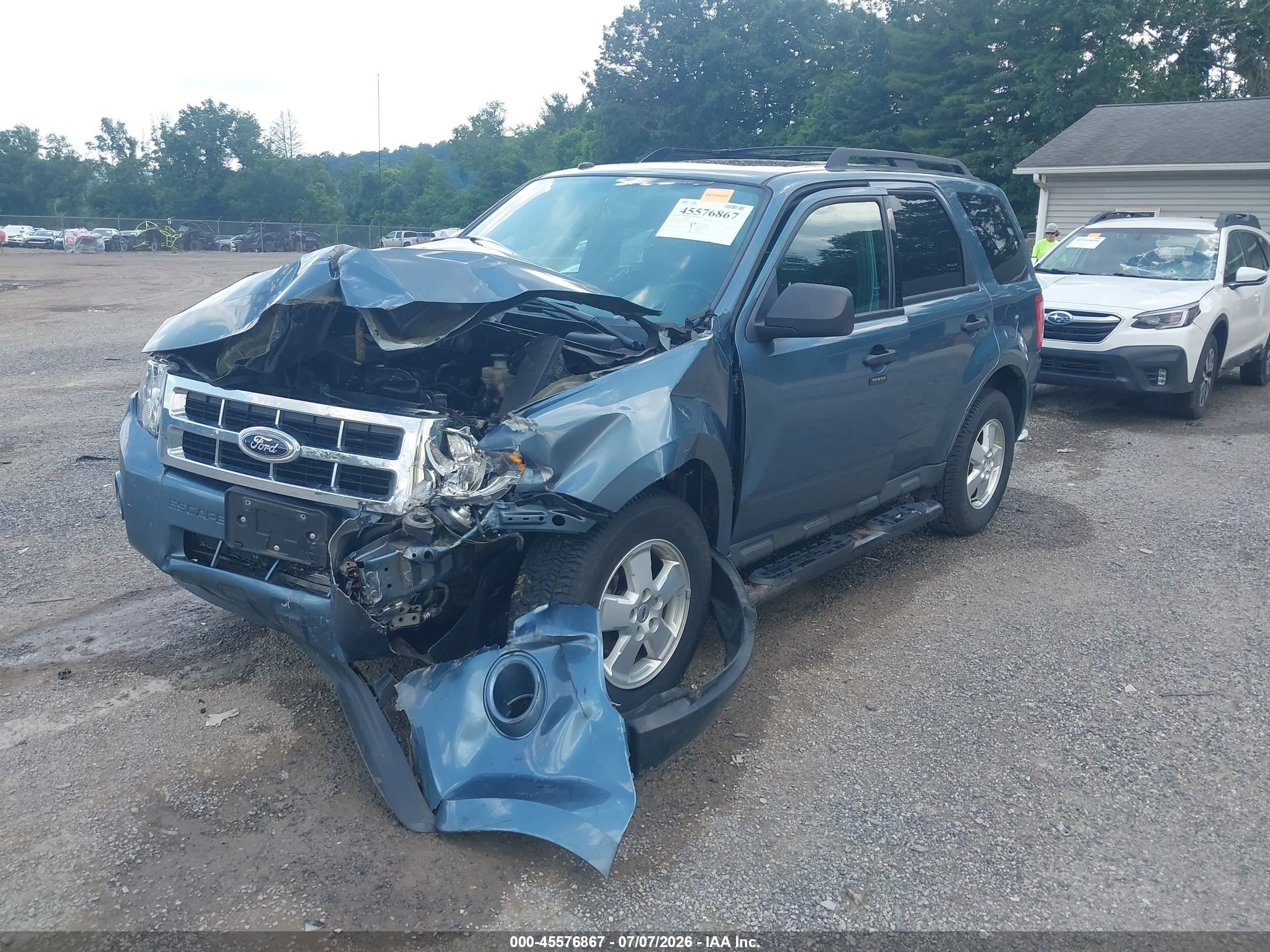 2012 Ford Escape Xlt Teal vin: 1FMCU0DG8CKC84751