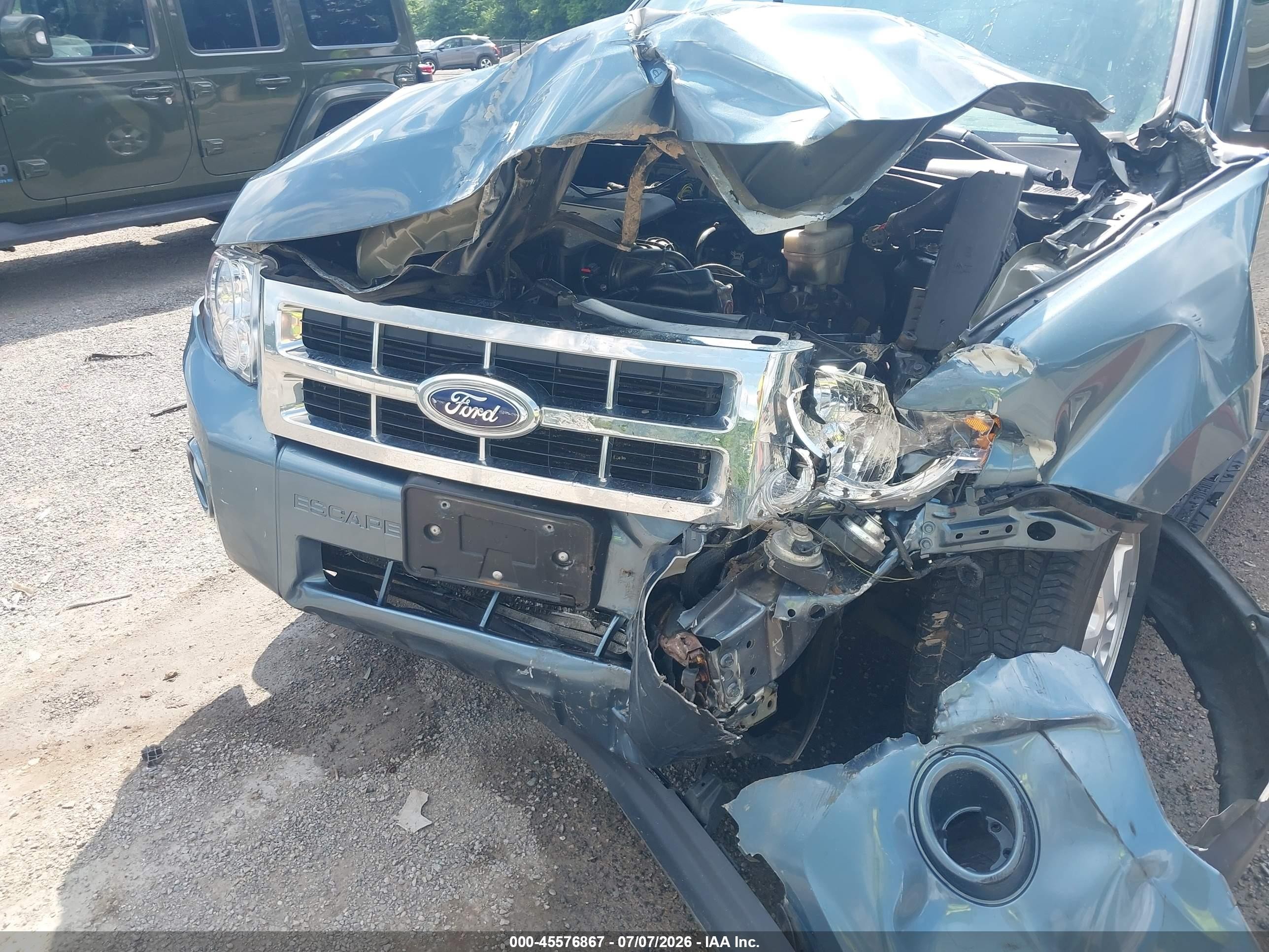 2012 Ford Escape Xlt Teal vin: 1FMCU0DG8CKC84751