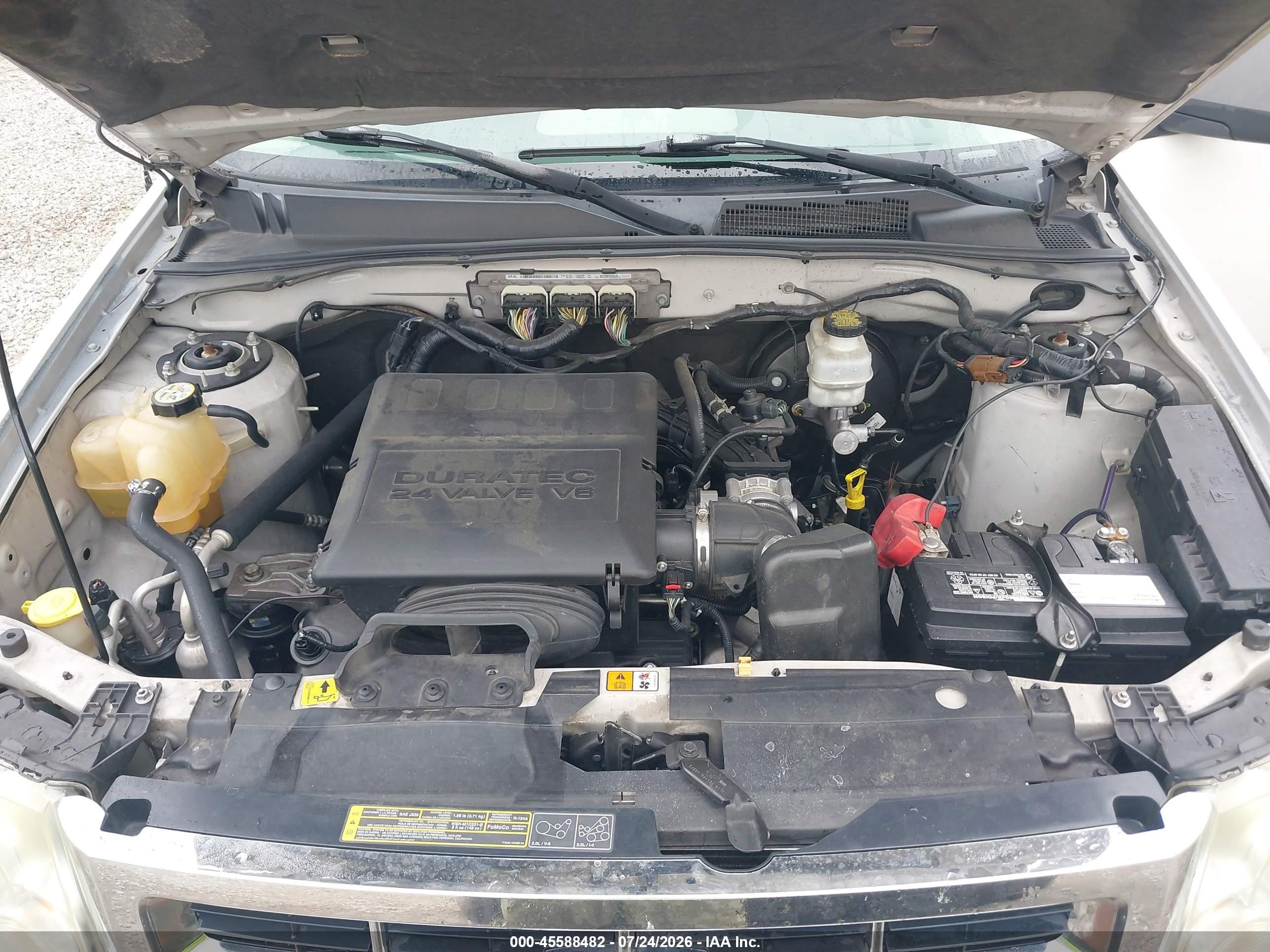 2010 Ford Escape Xlt Белый vin: 1FMCU0DG9AKA01352