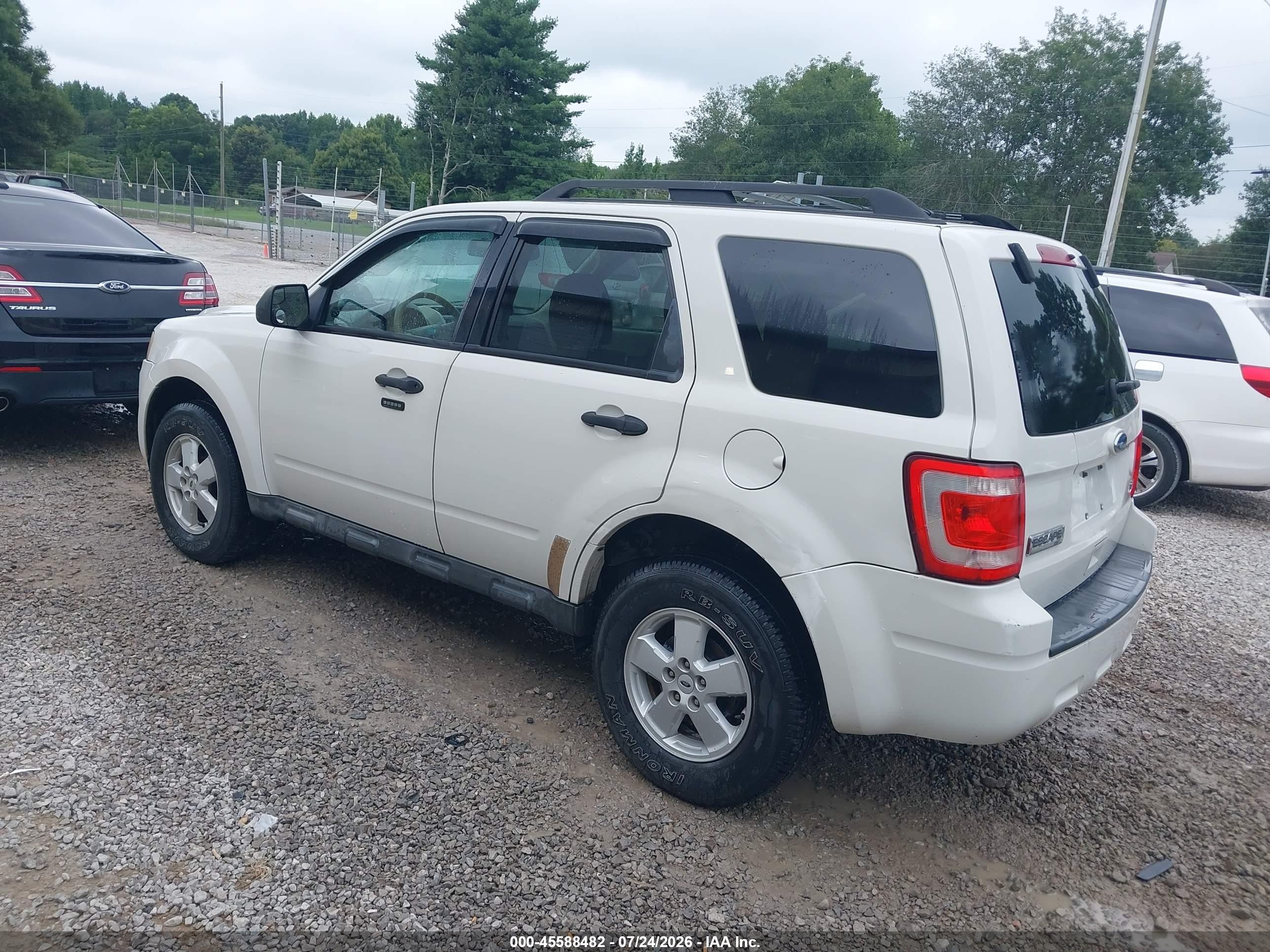 2010 Ford Escape Xlt Белый vin: 1FMCU0DG9AKA01352