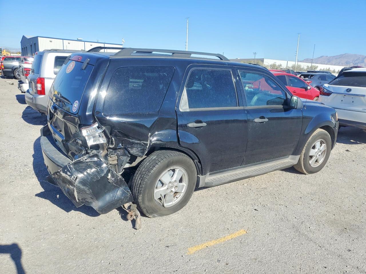 2010 Ford Escape Xlt Black vin: 1FMCU0DG9AKC06427