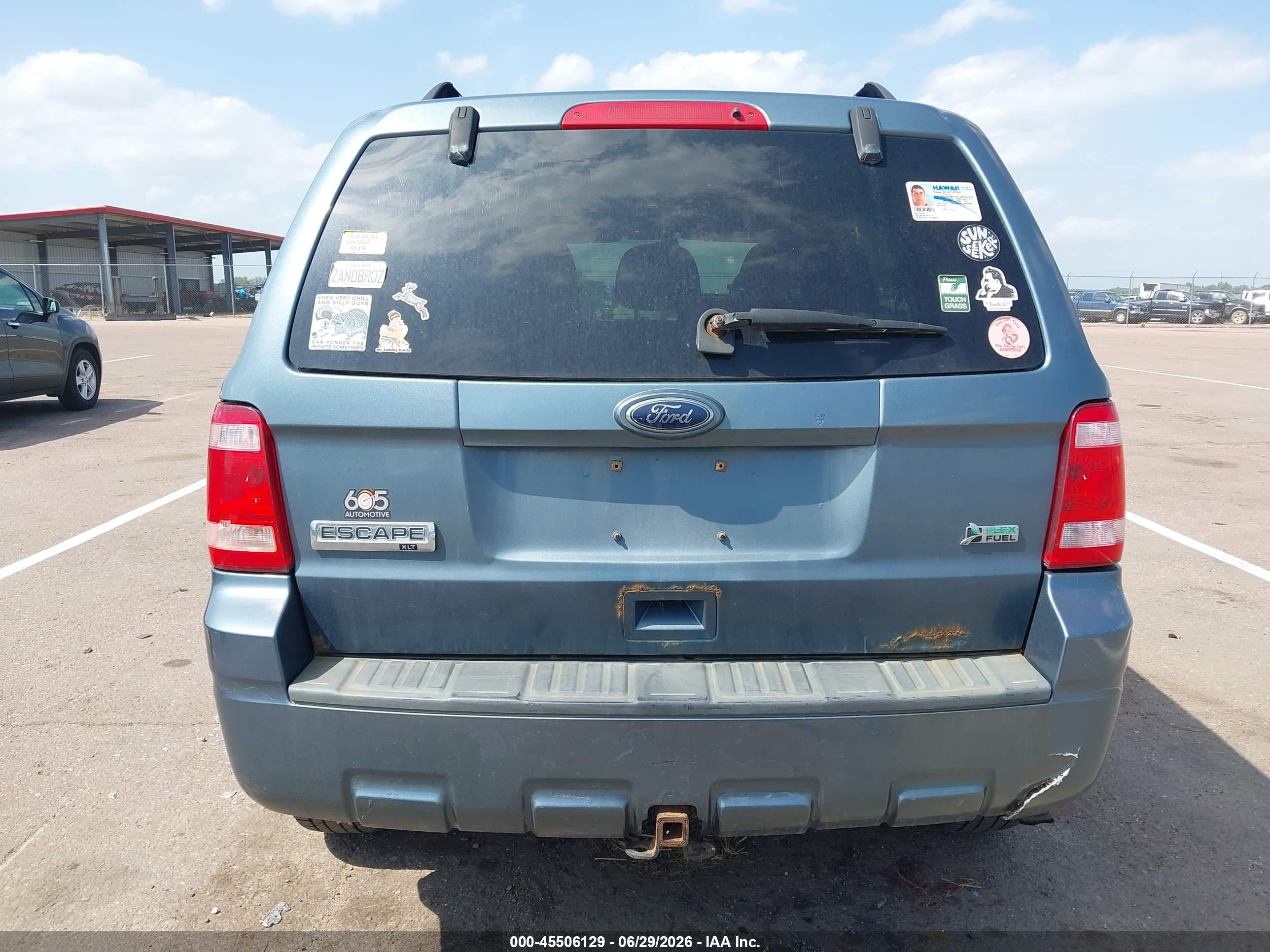 2010 Ford Escape Xlt Синий vin: 1FMCU0DG9AKC67583