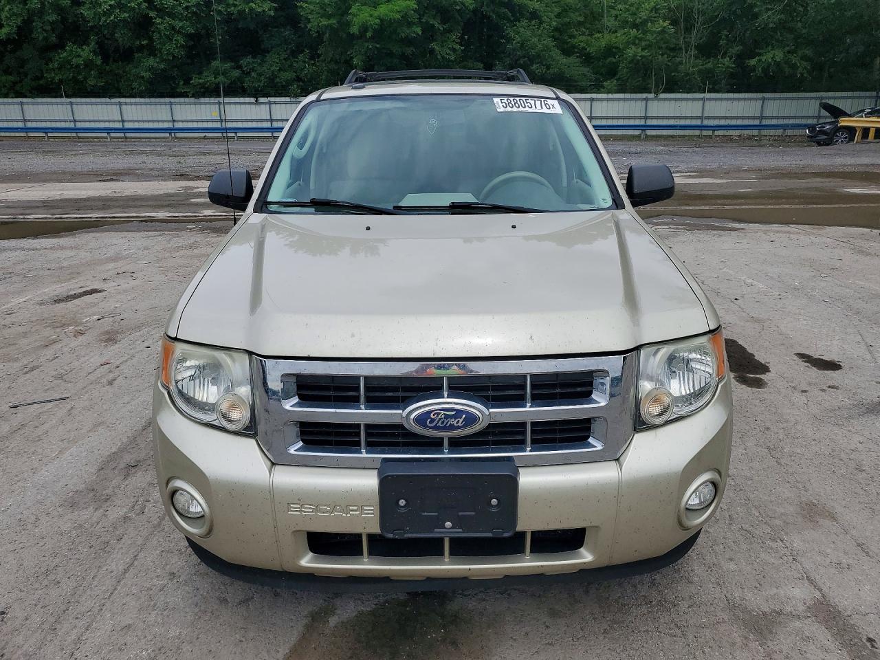 2010 Ford Escape Xlt Beige vin: 1FMCU0DG9AKD17902