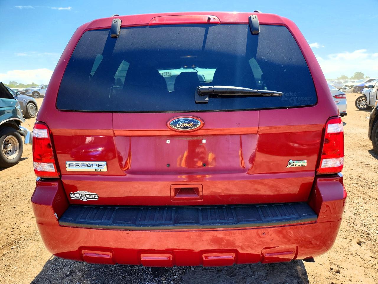 2010 Ford Escape Xlt Red vin: 1FMCU0DG9AKD37843