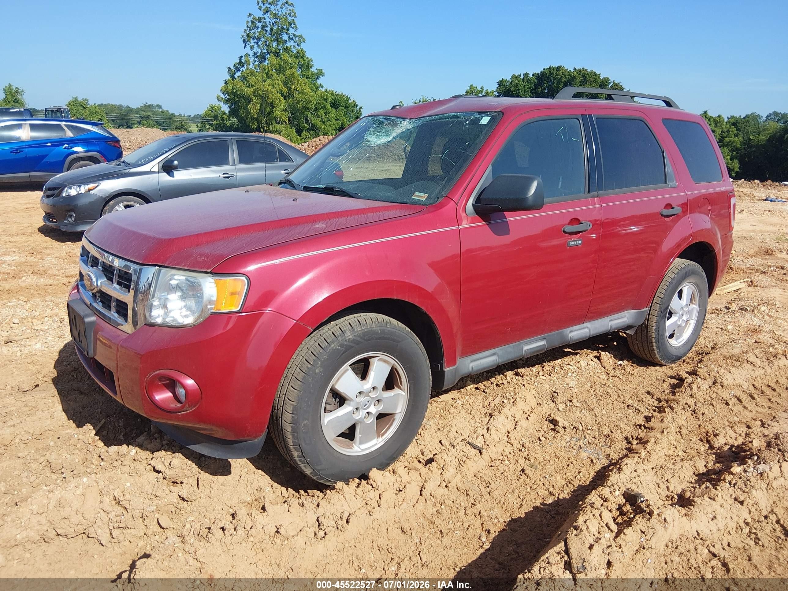 2011 Ford Escape Xlt Red vin: 1FMCU0DG9BKA08786