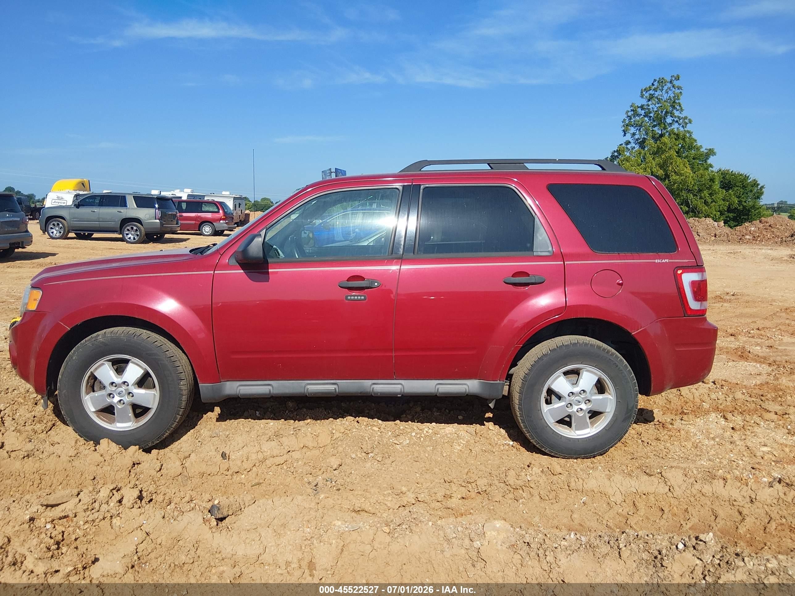 2011 Ford Escape Xlt Red vin: 1FMCU0DG9BKA08786