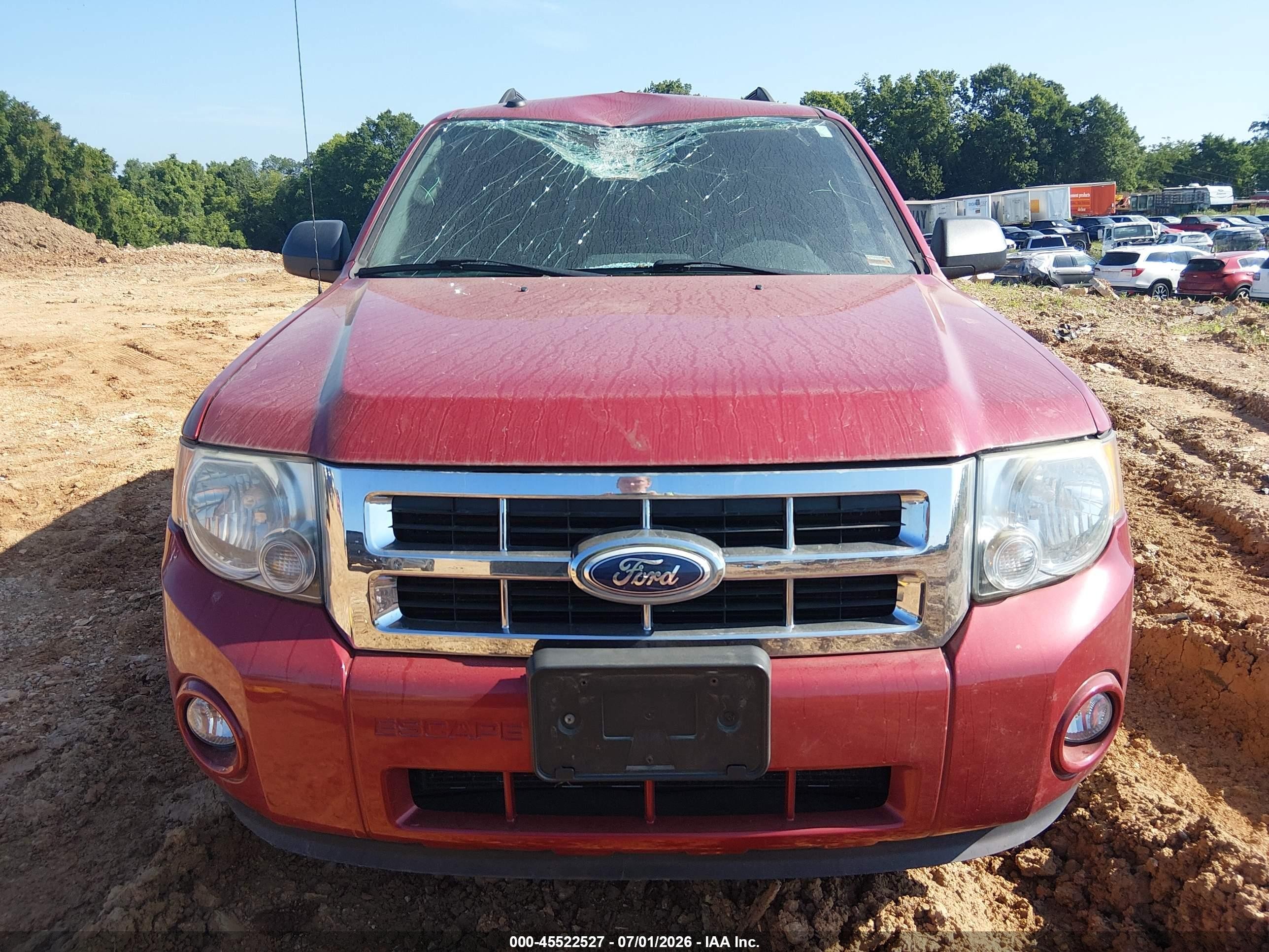 2011 Ford Escape Xlt Red vin: 1FMCU0DG9BKA08786
