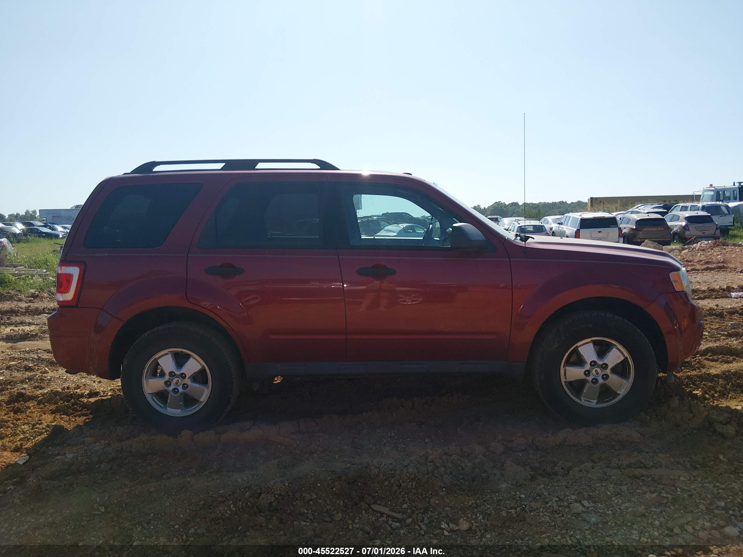 2011 Ford Escape Xlt Red vin: 1FMCU0DG9BKA08786