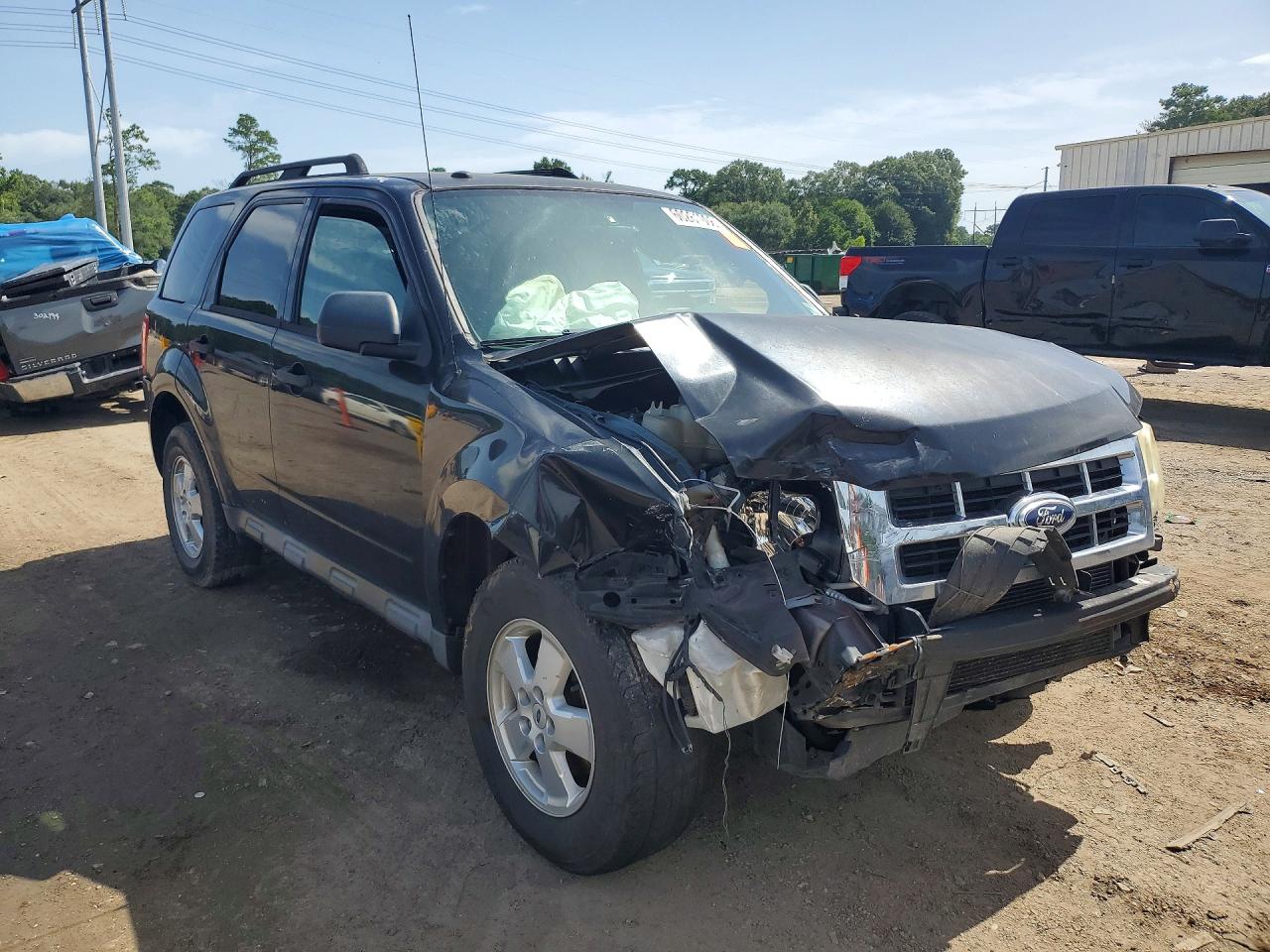 2011 Ford Escape Xlt Черный vin: 1FMCU0DG9BKB79215