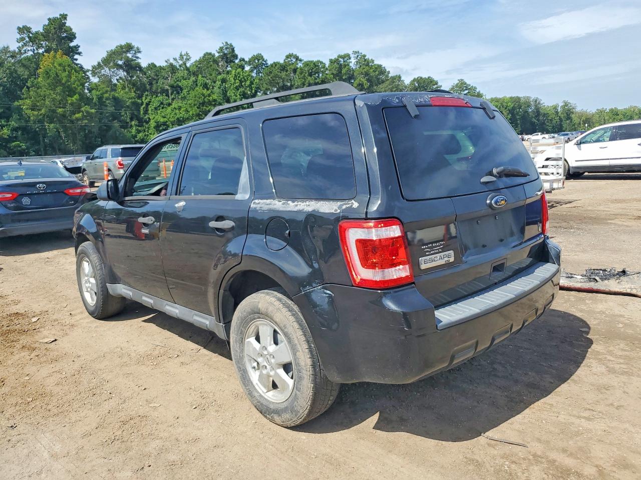2011 Ford Escape Xlt Черный vin: 1FMCU0DG9BKB79215