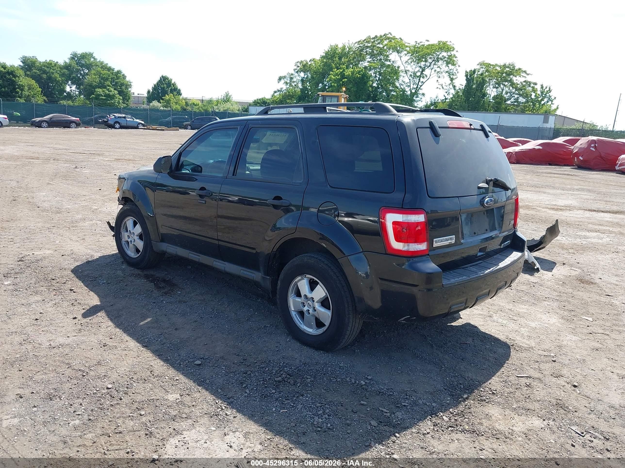 2011 Ford Escape Xlt Черный vin: 1FMCU0DG9BKC01651
