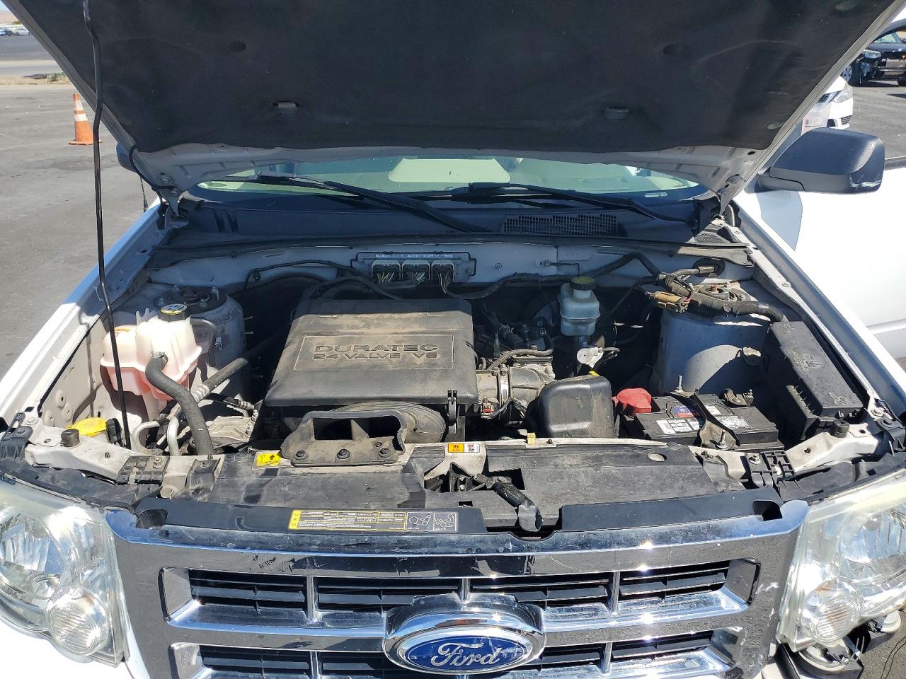 2012 Ford Escape Xlt White vin: 1FMCU0DG9CKB06170
